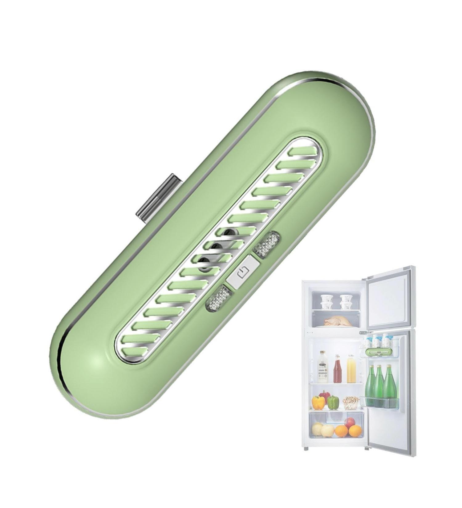 Fridge Deodorizer - with Charging Cable Scent Remover and Air Purifier Small Freezer Deodorizer for Closet Outperforms Activated Carbon and Baking Soda Bairong Green - Buy Online on GoSupps.com
