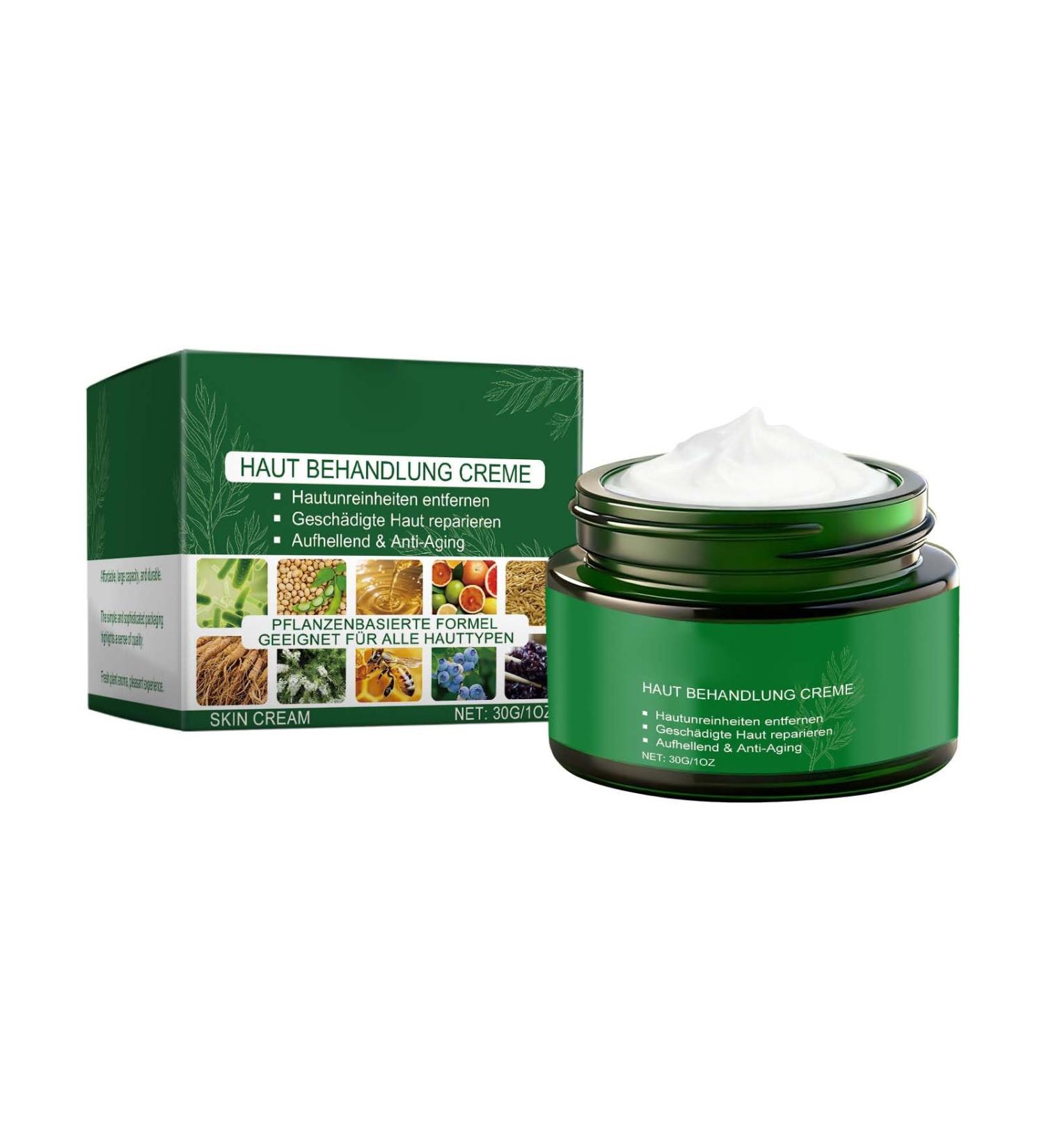 Cr me de soin de la peau l'huile d'arbre th cr me l'huile d'arbre th cosm tique naturel pour le soin des peaux impures pour tous les types de peau (30 g) 0.03 ml (Lot de 300) - Buy Online on GoSupps.com
