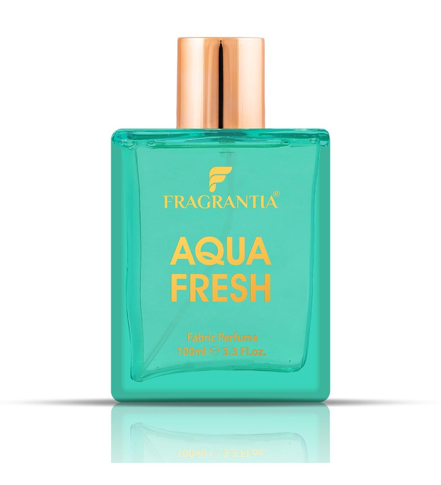 F.ragrantia Aqua Fresh Eau de Perfume Spray for Men - Long-Lasting Fresh Aquatic Fragrance - 100ml (3.4 oz) - Classic Men's Cologne with Crisp and Invigorating Scent - Buy Online on GoSupps.com