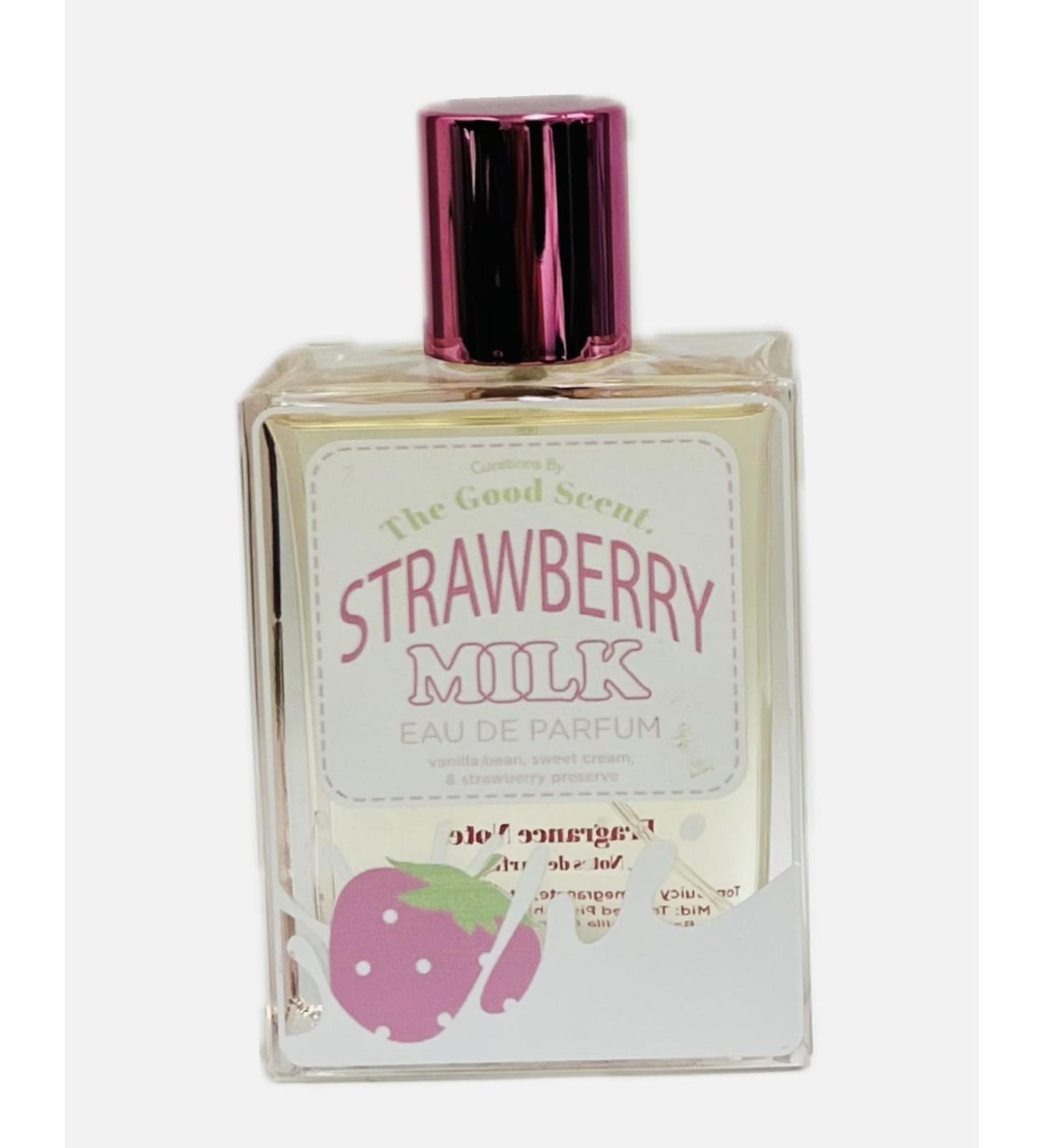 Curations by The Good Scent strawberry Milk Eau De Parfum Spray 3.4 fl oz for women unboxed