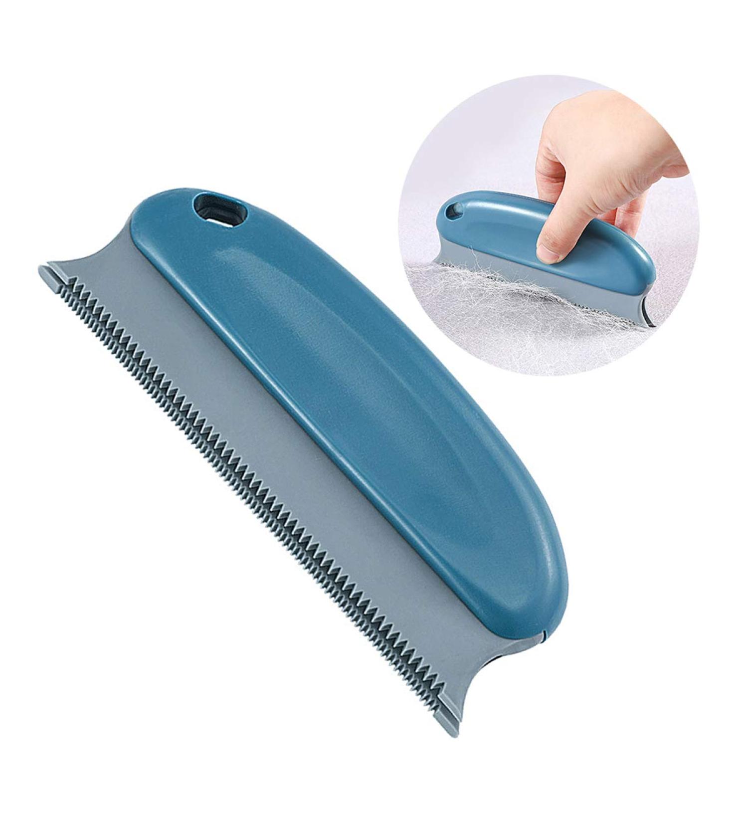 Pet Hair Remover Brush Dog & Cat Hair Remover Efficient Pet Hair Brush Safe for Cleaning Pet Fur Lint from Car Funiture Carpets Bed Sheet Sofa and Clothes (Dark Blue) - Buy Online on GoSupps.com