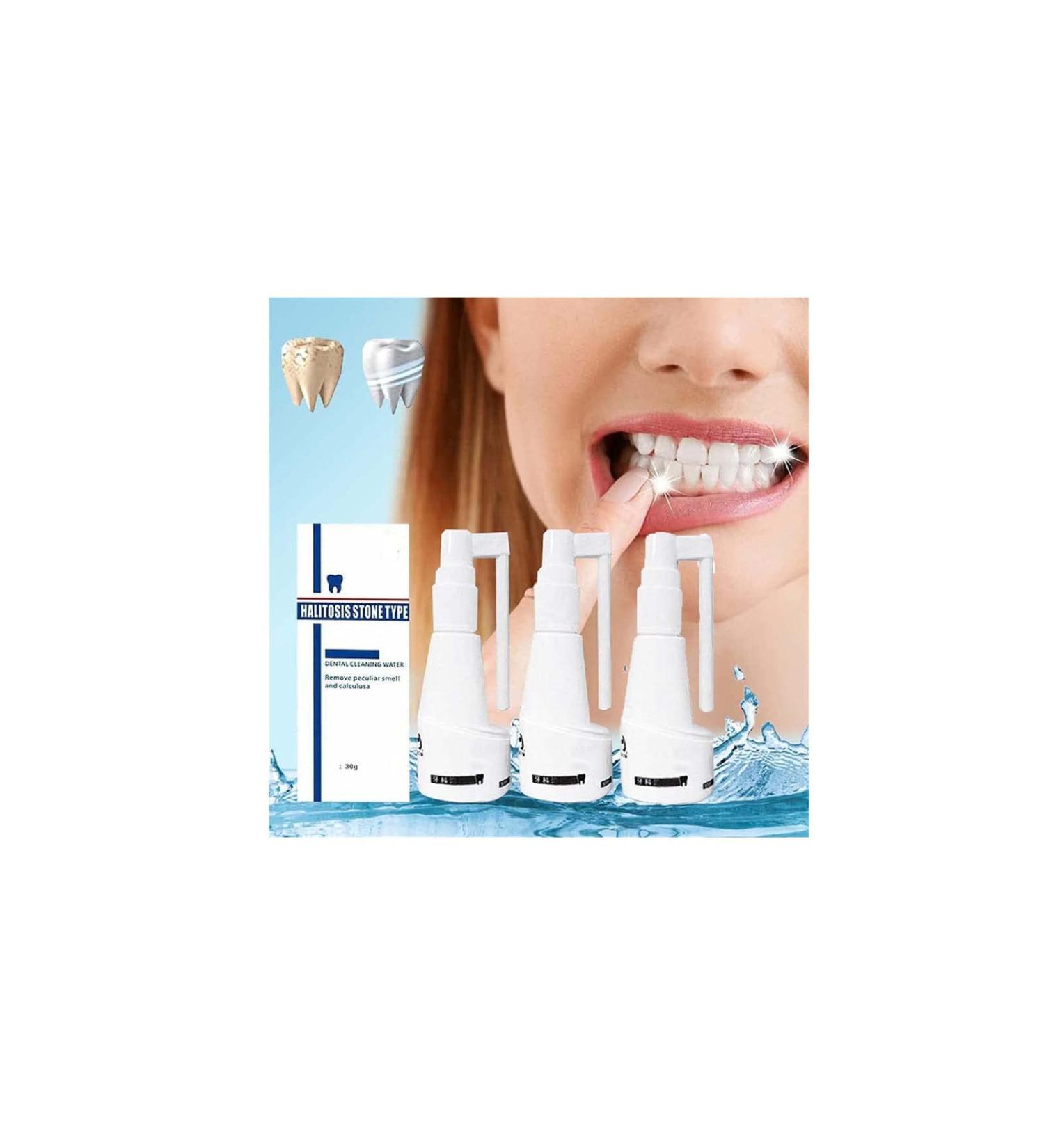 Intensive Stain Removal Toothpaste & Dental Spray Set - Lime Free Tooth Cleaner | 3 Piece Kit for Easy Oral Care - Buy Online on GoSupps.com