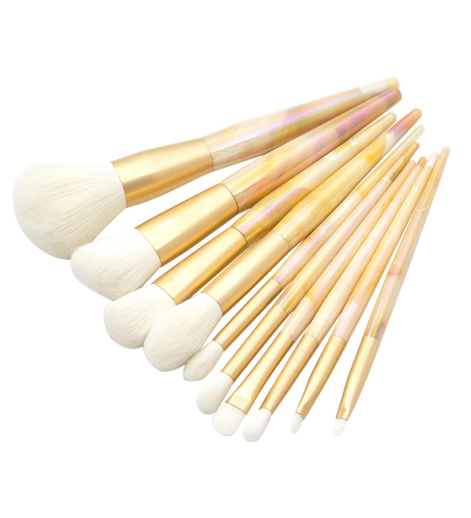 FRCOLOR 10 Piece Makeup Brush Tool Foundation Concealer Concealer Makeup Brush Kit Professional Makeup Brush Kit Durable Foundation Brush Mixing Painting - Buy Online on GoSupps.com