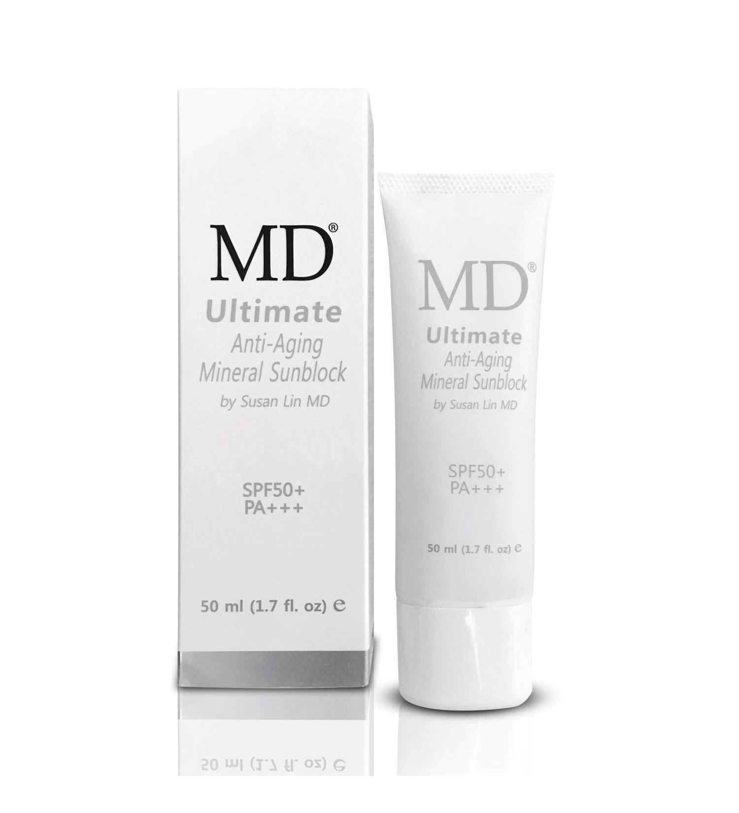 MD Ultimate Anti-Aging Cream Mineral Block by Dr. Susan Lin - Advanced Skincare Solution for Youthful Skin | Buy Internationally - Buy Online on GoSupps.com