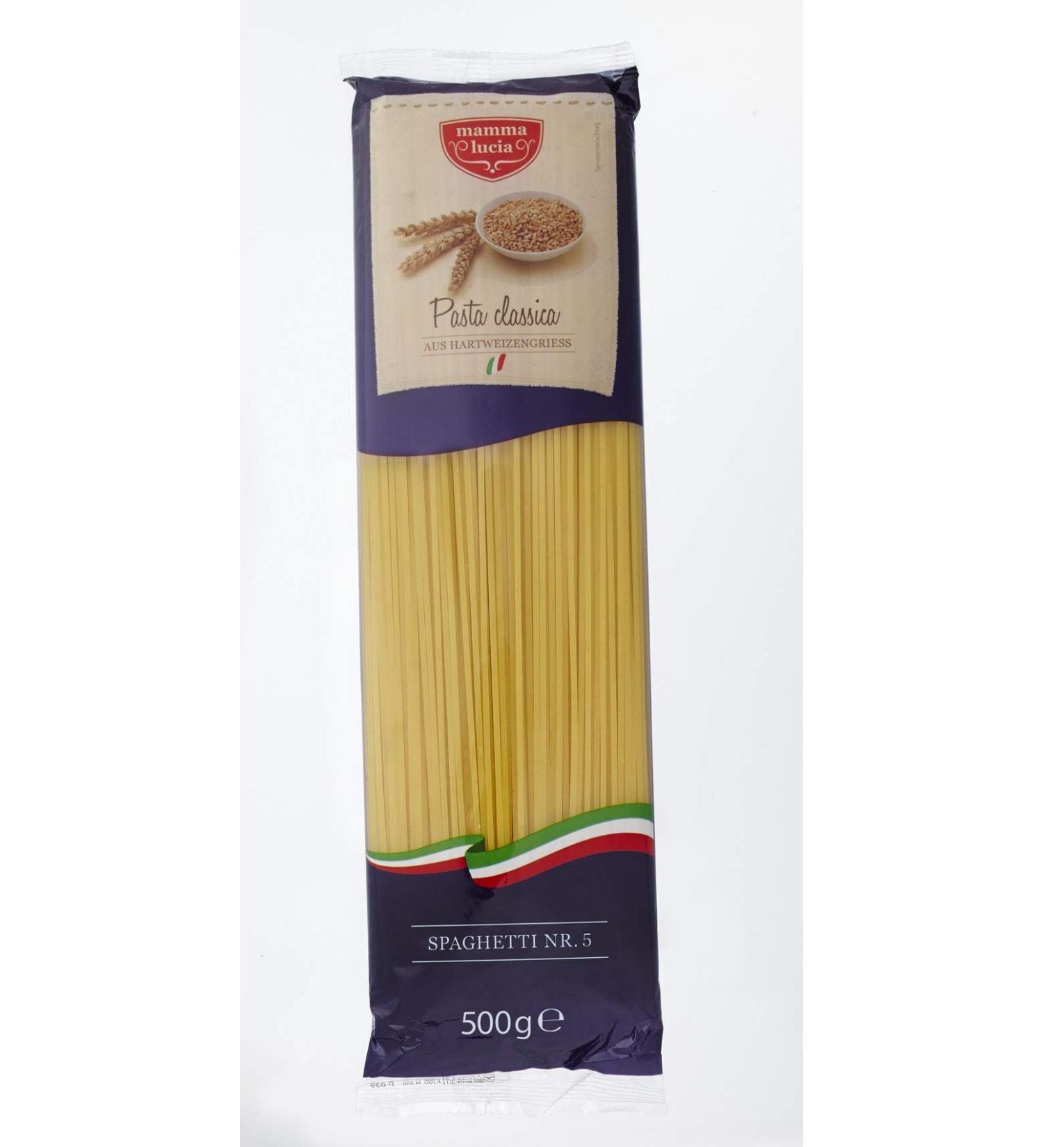 Mamma Lucia Mamma Lucia Pasta Spaghetti No. 5 (20 x 500 g)