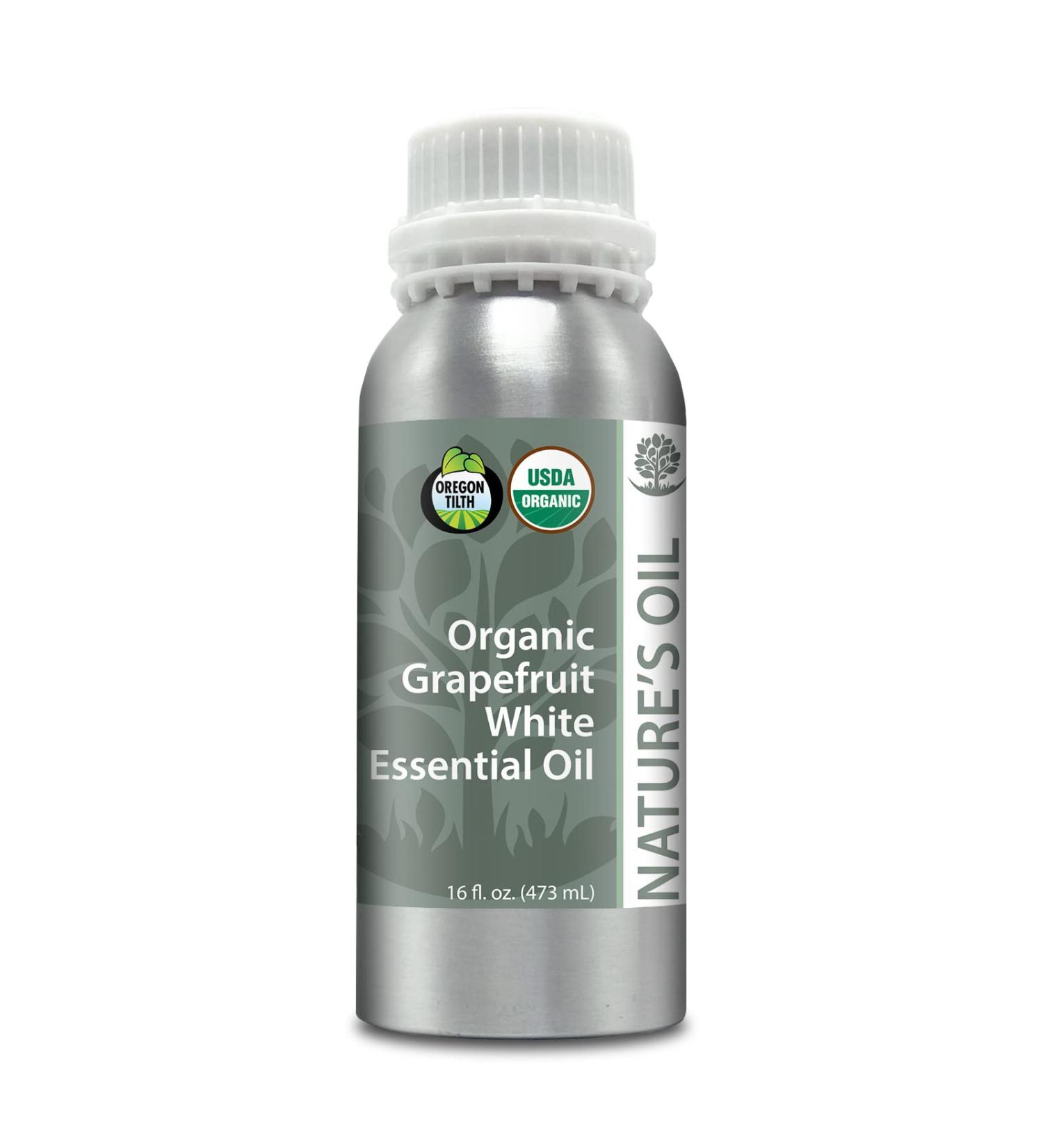 Best Grapefruit White Essential Oil Pure Certified Organic Therapeutic Grade 1Lb - Buy Online on GoSupps.com