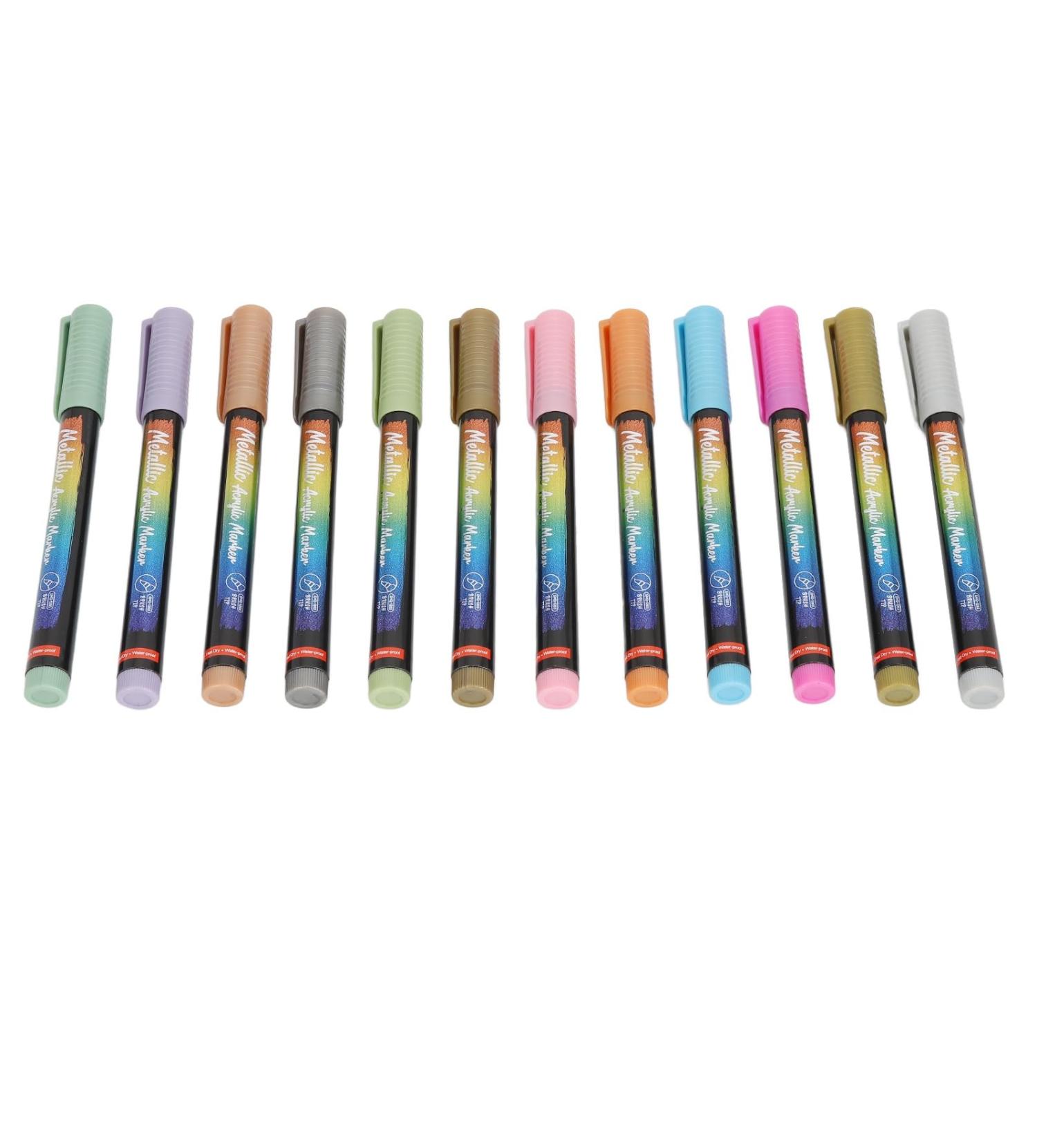 Nail Art Drawing Pen Colorful Nail Art Pen for Beauty Salon - Buy Online on GoSupps.com