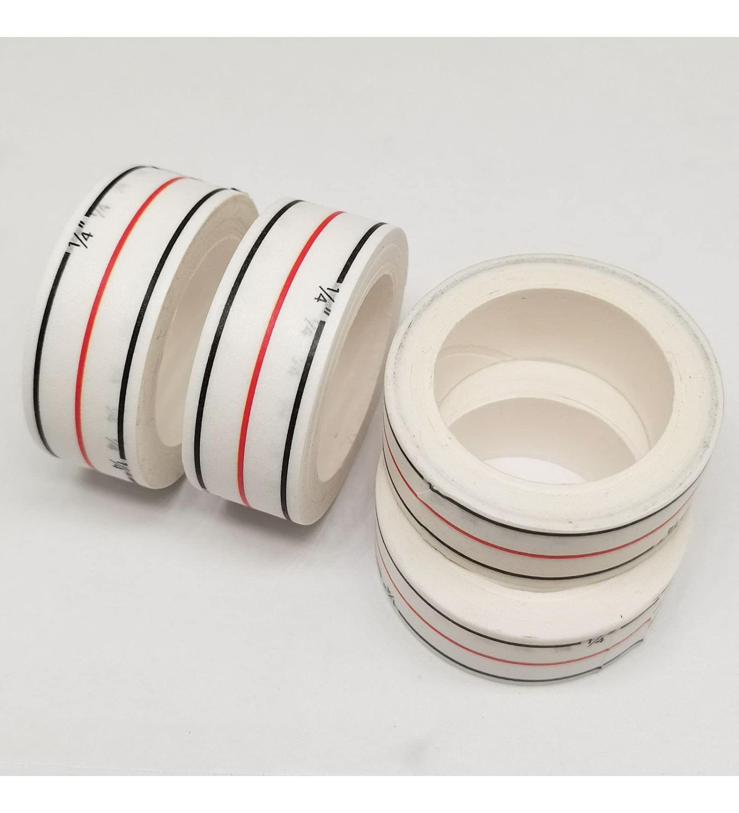 HONEYSEW Diagonal Seam Tapes - 4 Rolls Sewing Basting Tape for Straight & Diagonal Seams | Instruction Tool - Buy Online on GoSupps.com