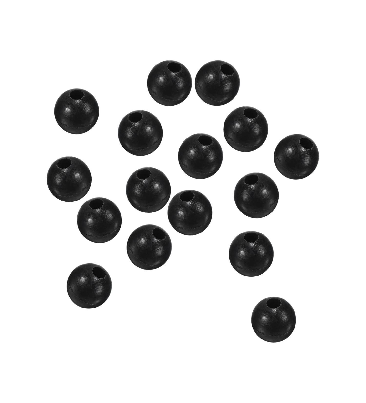 Buy PATIKIL 200pcs 4mm Fishing Beads - Plastic Fishing Bait Eggs Tackle - Round Black | Fast International Shipping - Buy Online on GoSupps.com
