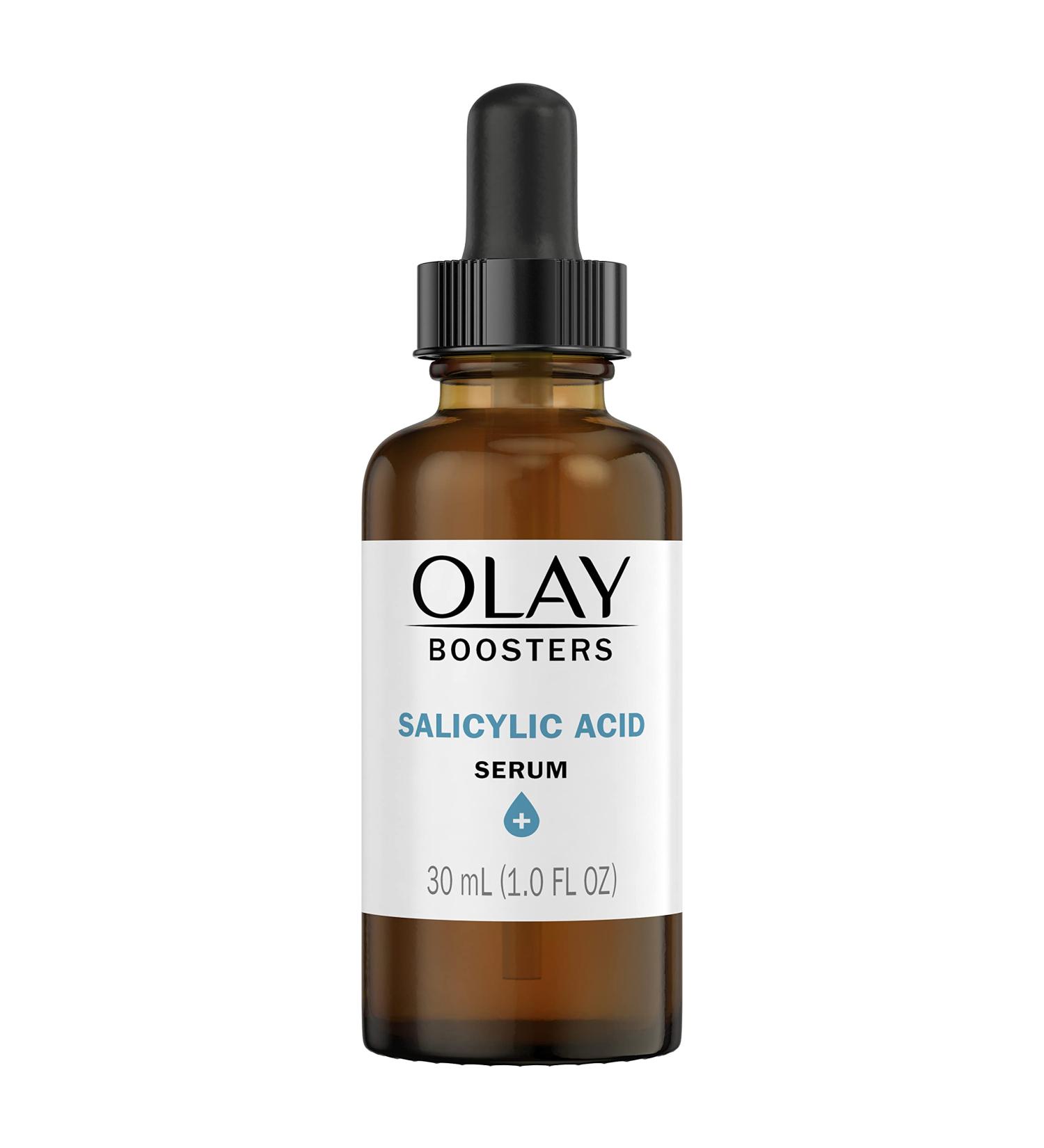 Olay Salicylic Acid Exfoliating Booster Serum 1.0 Oz - Fragrance-Free - Buy Online on GoSupps.com