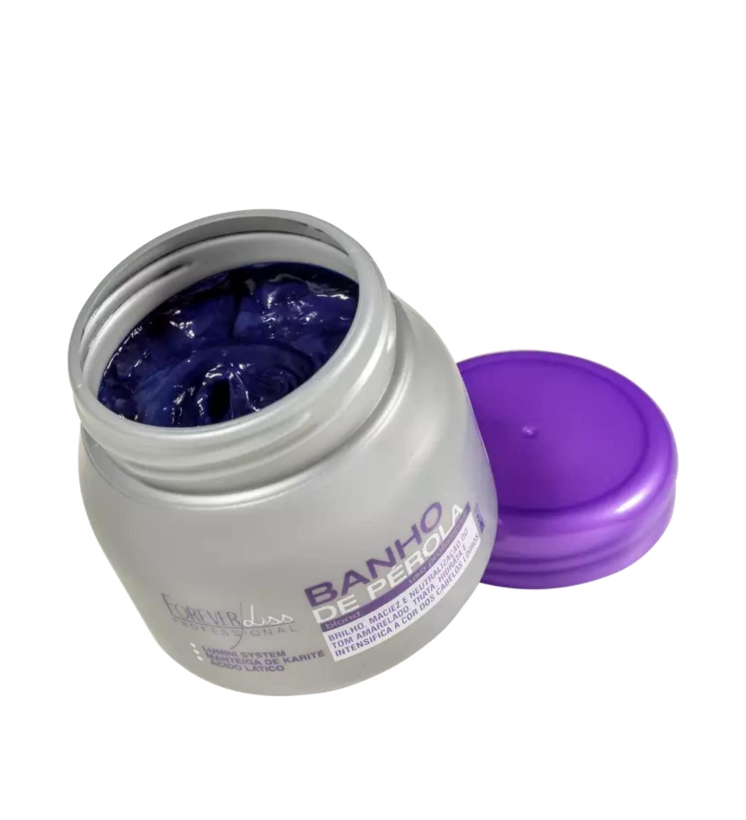 Forever Liss Pearl Bath Collection Blonde Intensifying Mask 250g - 8.81 Oz - Buy Online on GoSupps.com