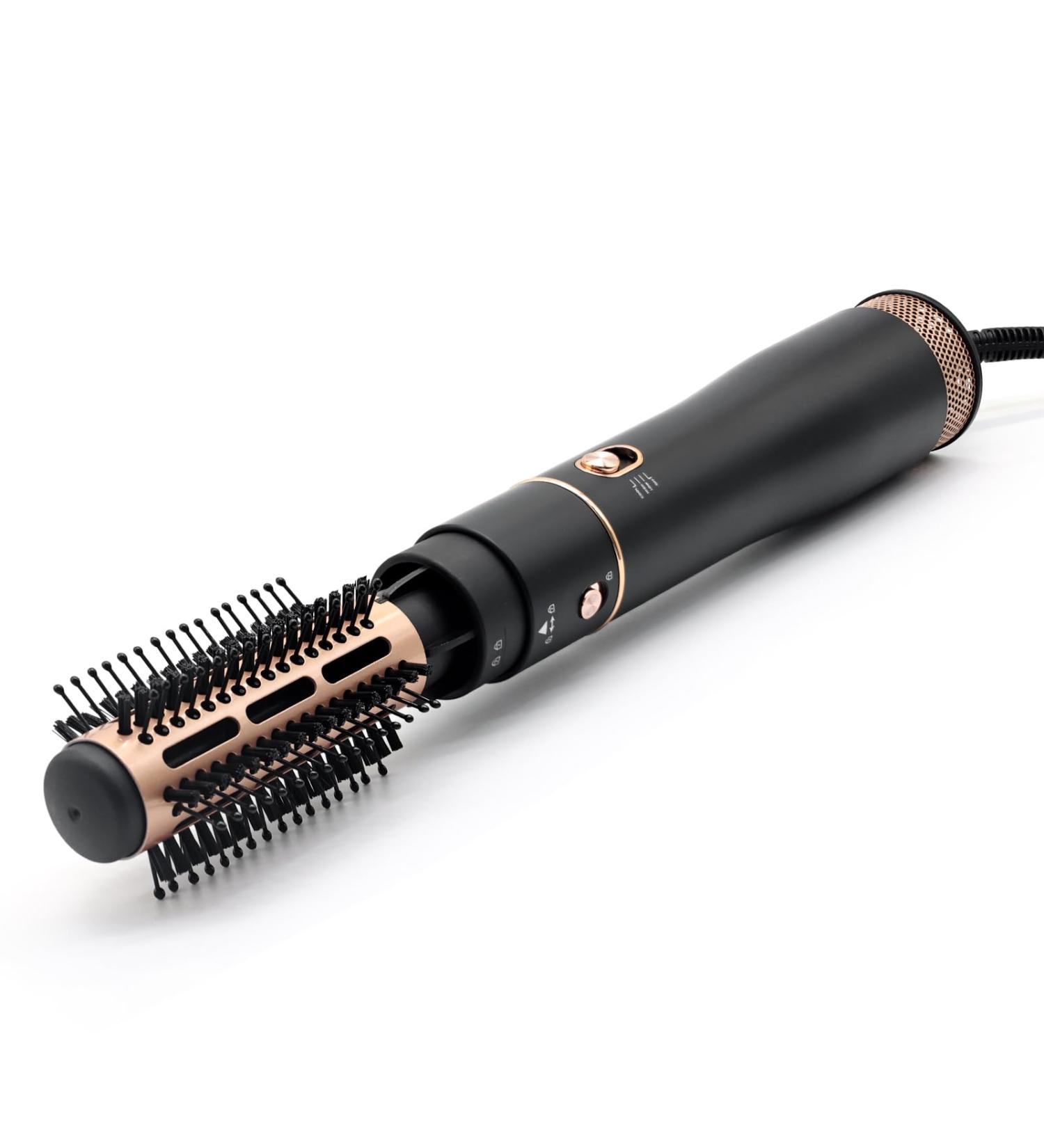 Round Brush Blow Dryer - 1.2 Inch Hair Brush for Short Hair One-Step Volume Straightening & Styling | Negative Ionic Ceramic Hot Air Brush - Buy Online on GoSupps.com