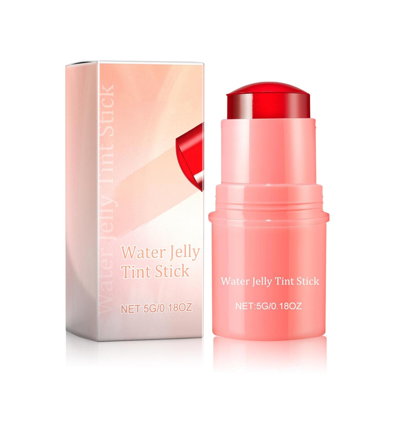 Water Jelly Tint Stick Blush lip gloss stick Milk Cooling Water Jelly Tint Lip Gloss Sheer Lip & Cheek Stain Milk Jelly Tint Jelly Blush Stick Long Lasting Jelly Texture Moisturising (#1 Coralline Color) - Buy Online on GoSupps.com