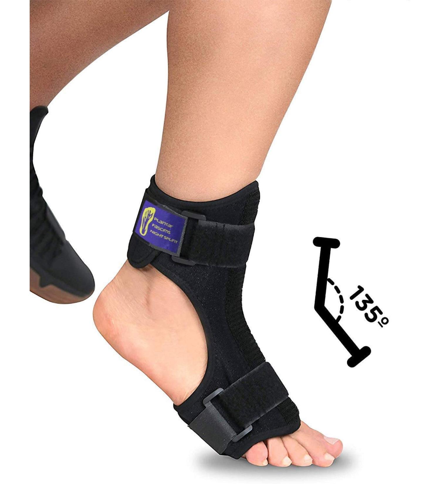 Everyday Medical Plantar Fasciitis Night Splint Brace for Pain Relief | Dorsal Foot Support for Achilles Tendonitis, Heel Pain, Plantar Fascia | Men & Women - Buy Online on GoSupps.com