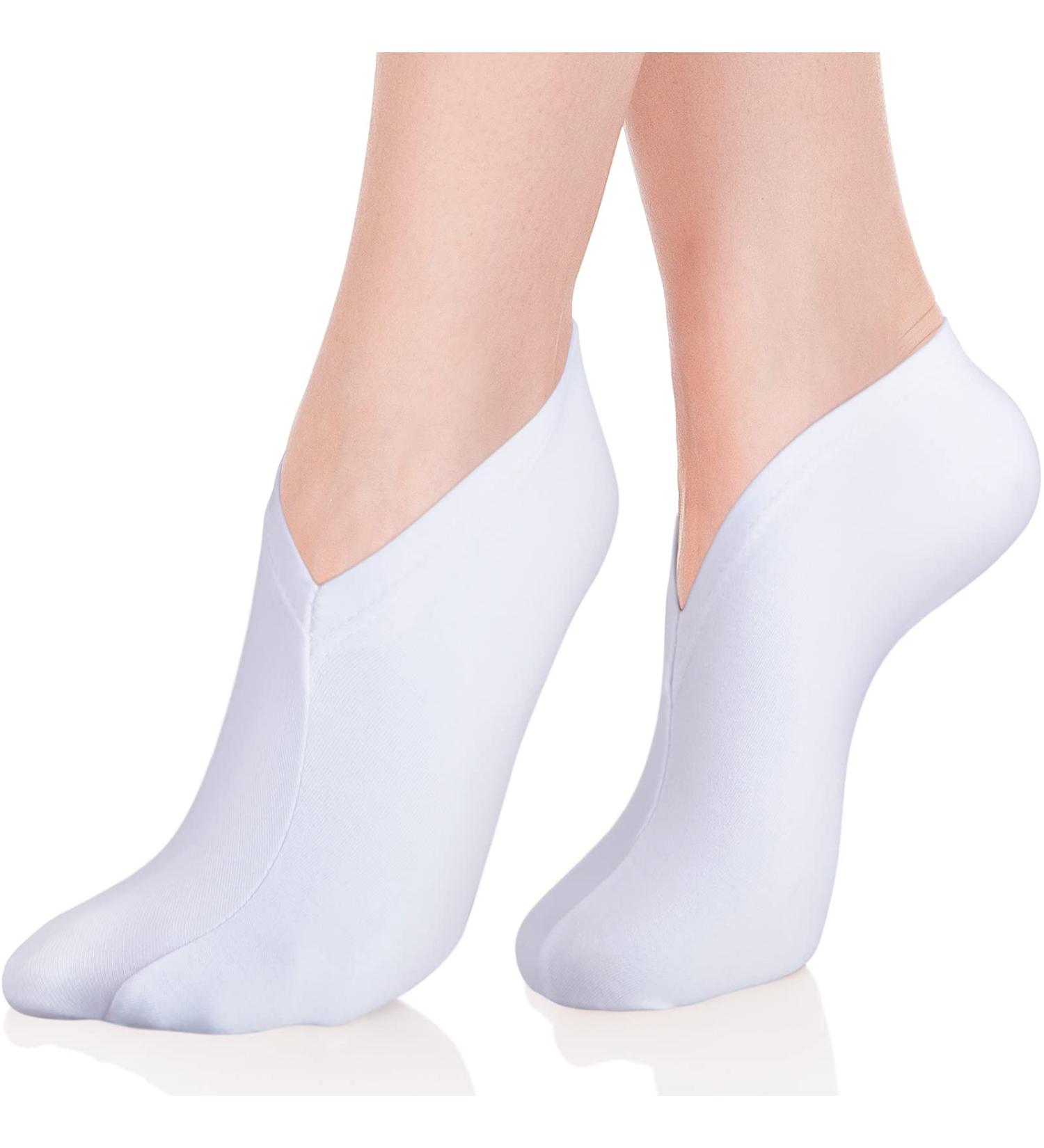 Moisturizing Spa Socks for Dry Feet - 10 Pairs, Cotton, Overnight Treatment for Men and Women - Buy Online on GoSupps.com