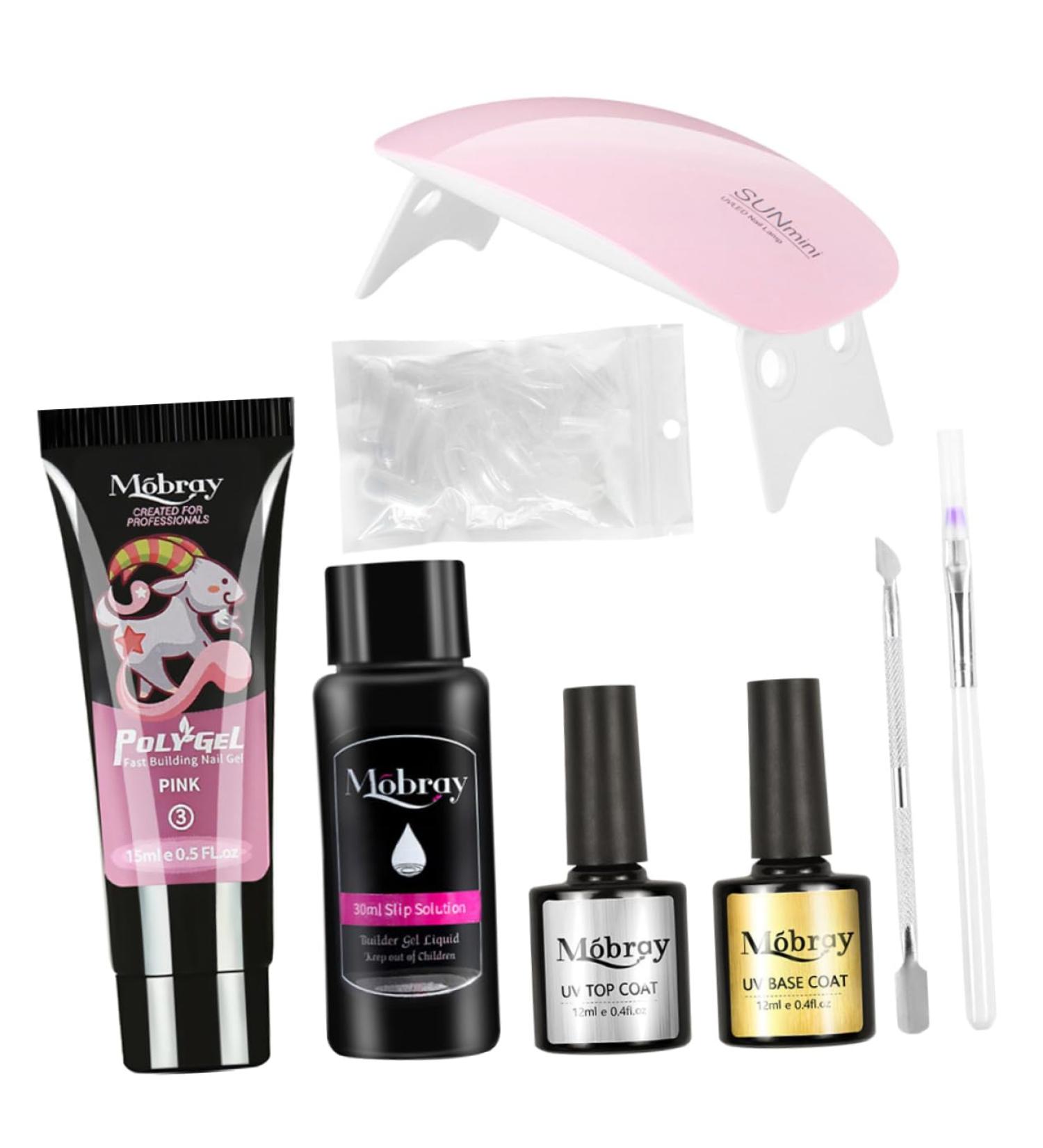 Healeved 1set Manicure Tools Set Manicure Glue Manicure Gel Manicure Extension Tool Manicure Lengthen Kit Nail Extend Abs - Buy Online on GoSupps.com