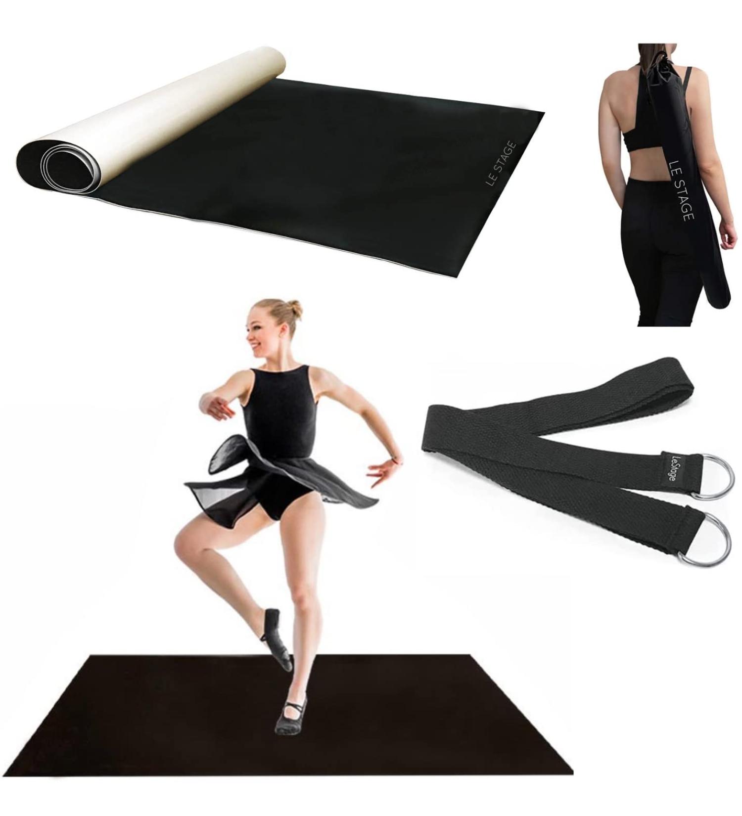 LeStage Dance Floor Mat - Portable, Controlled Slip Surface for Ballet Practice at Home - 71 x 36.5 - Kids & Adults - Buy Online on GoSupps.com