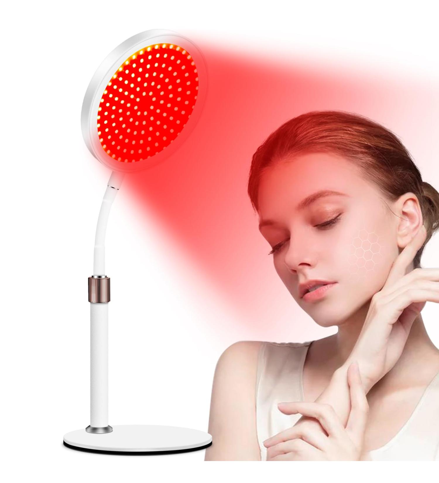 Red Light Lamp for Face 100 PCS 3-In-1 Chip Designed LEDs Infrared Light Lamp with Base Red Light Lamp with Timer Red and Infrared - Buy Online on GoSupps.com