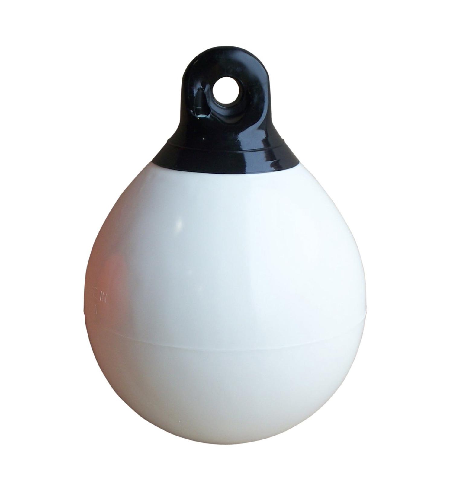 Dock Edge + Commercial Buoy, White, 12-Inch