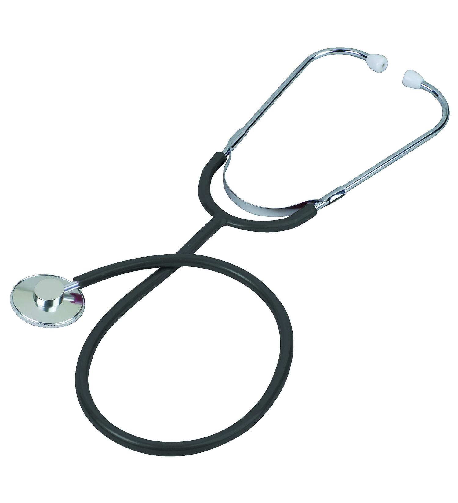 05-12301 Prism Series Aluminum Single Head Nurse Stethoscope Black