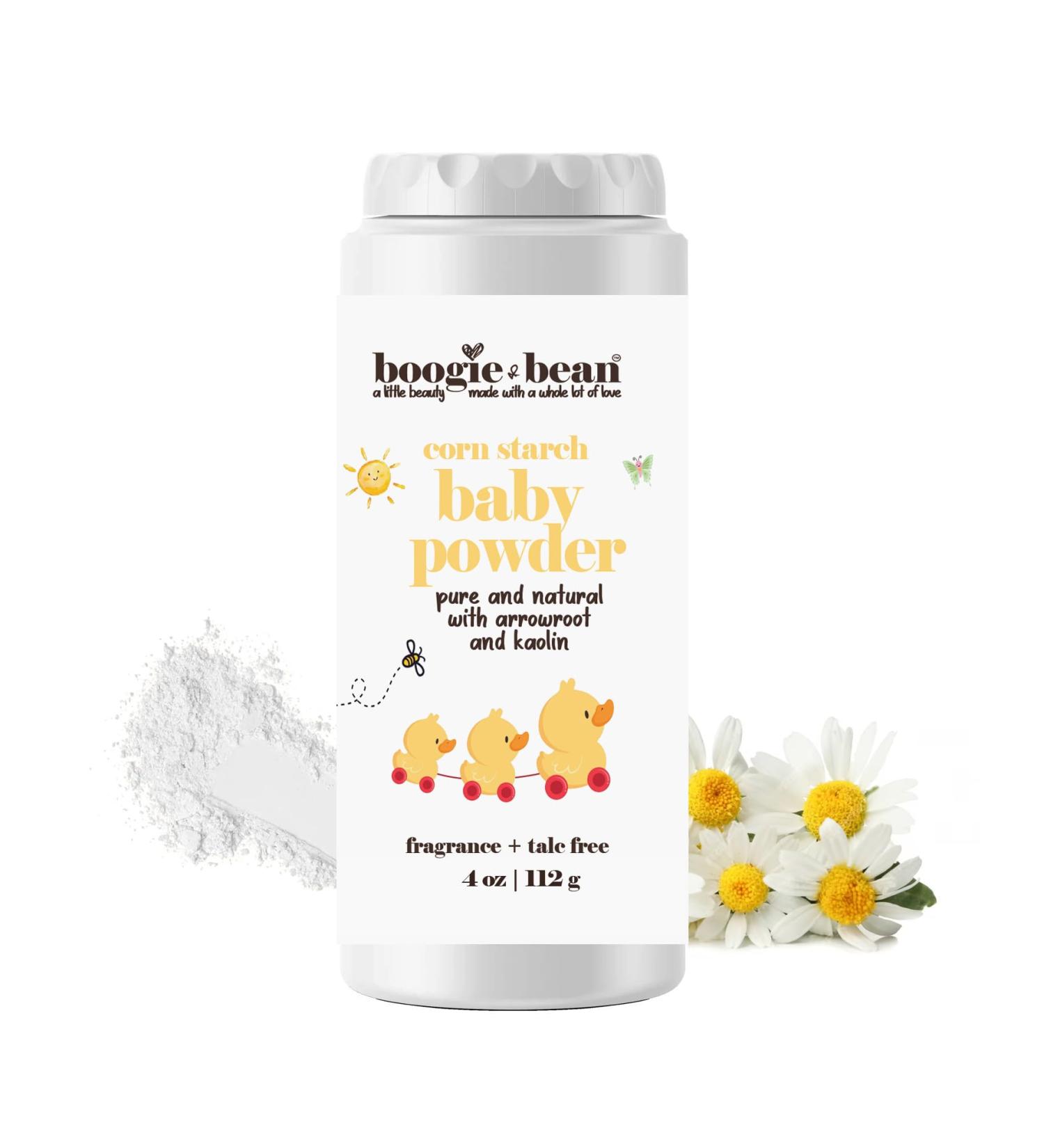 Buy Talc-Free Baby Powder | Natural Cornstarch & Chamomile - Fragrance-Free Safe for Baby - Buy Online on GoSupps.com
