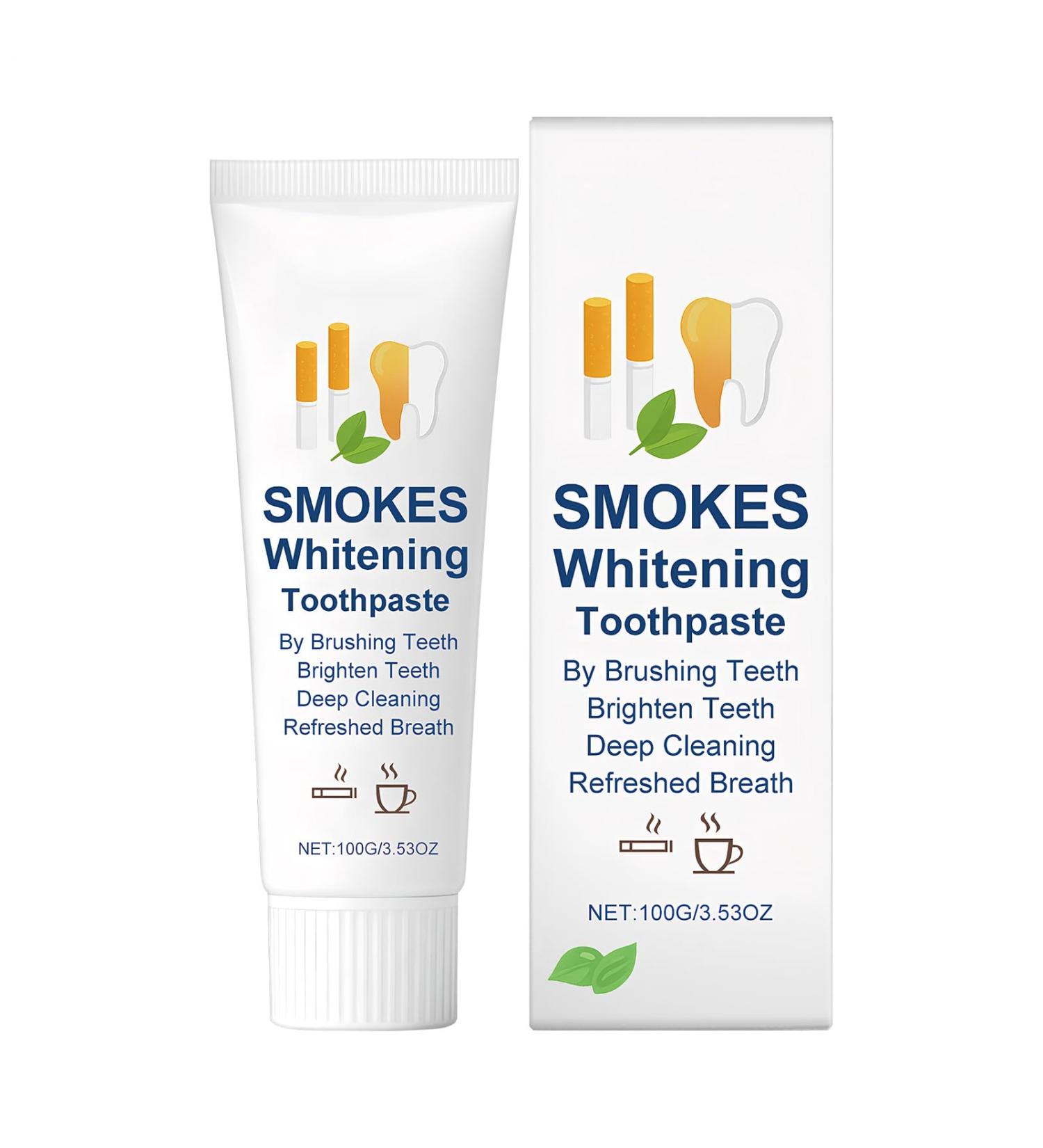 Toothpaste to promote gum health 100 g refreshing cleansing paste whitening scented toothpaste for deep cleaning against bad breath and prevention of discolouration of - Buy Online on GoSupps.com