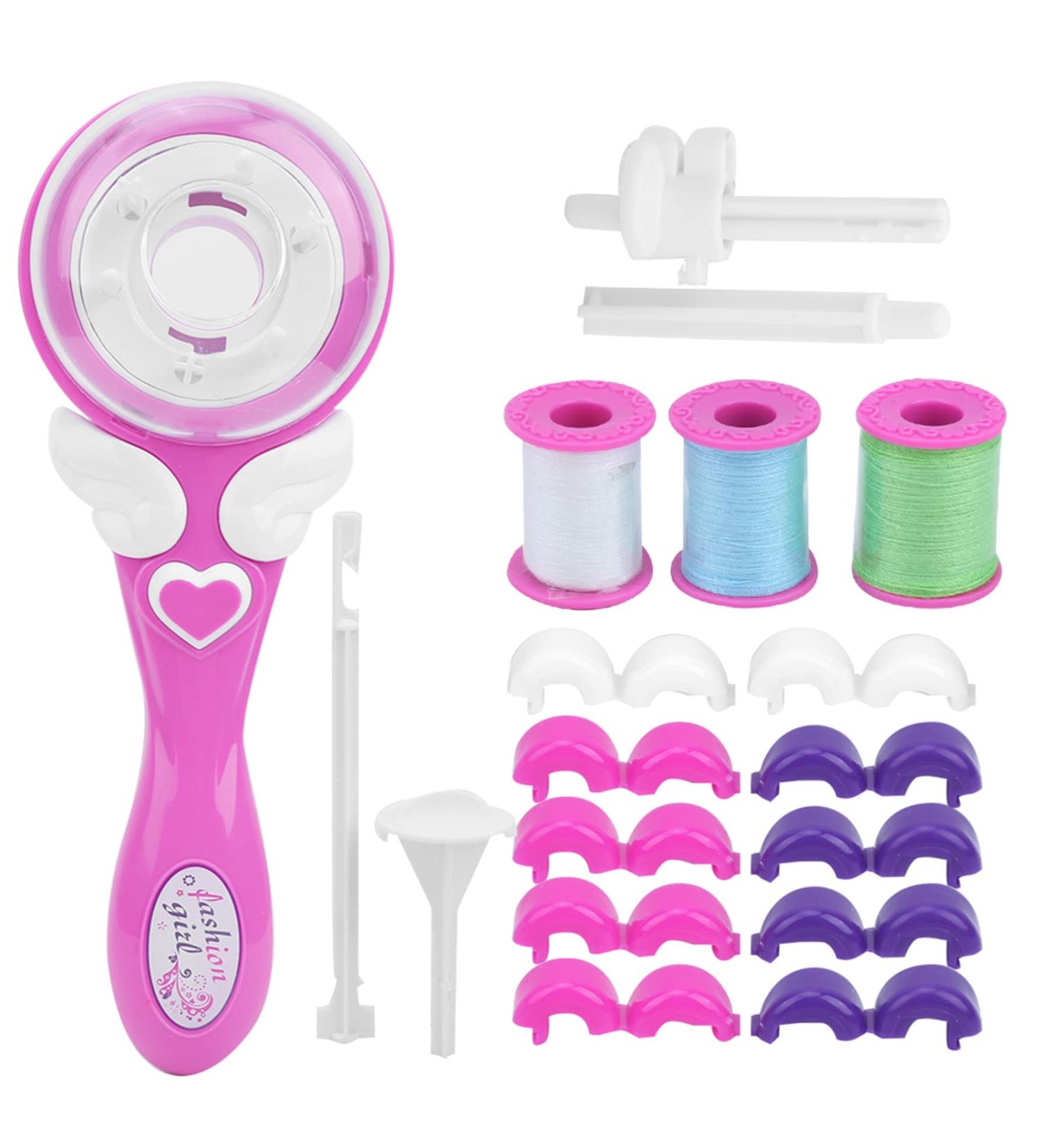 Electric Hair Braider Toy for Little Girls DIY Automatic Hair Braider Styling Tool Electric Braid DIY Hair Styler Twisting Braider Tools Electric Hair Arranger Braiding Machine - Buy Online on GoSupps.com