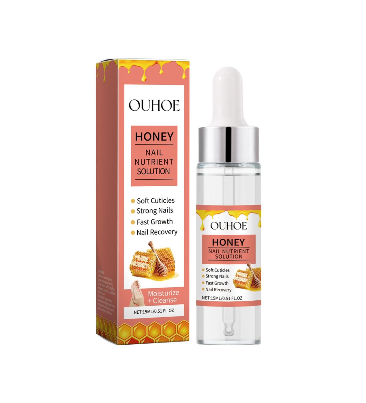 OUHOE Huile de Soin des Ongles Soin des Ongles Nourrissant Soin Hydratant des Cuticules 15 ml - Buy Online on GoSupps.com