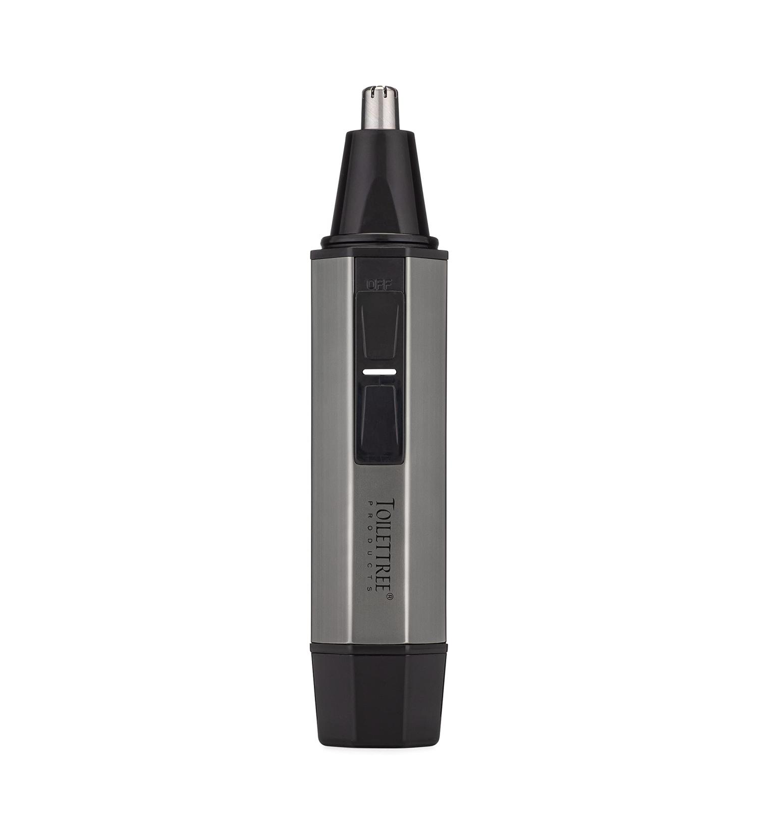 ToiletTree Water Resistant Stainless Steel Nose & Ear Trimmer with LED Light - Buy Online on GoSupps.com