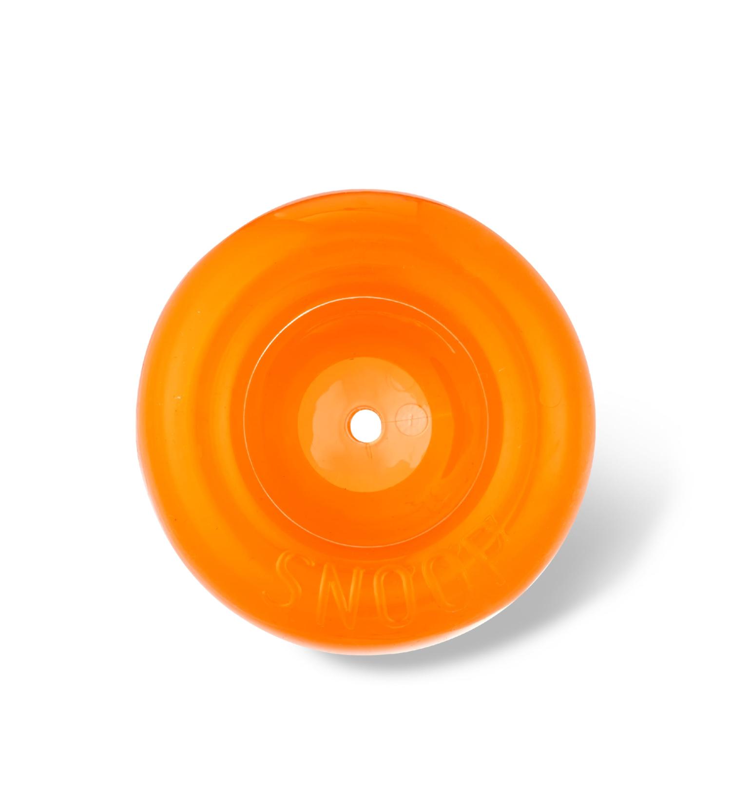Outward Hound Planet Dog Orbee-Tuff Snoop - Interactive Snack Ball Toy for Dogs - Large Orange - Ideal for International Shipping - Buy Online on GoSupps.com