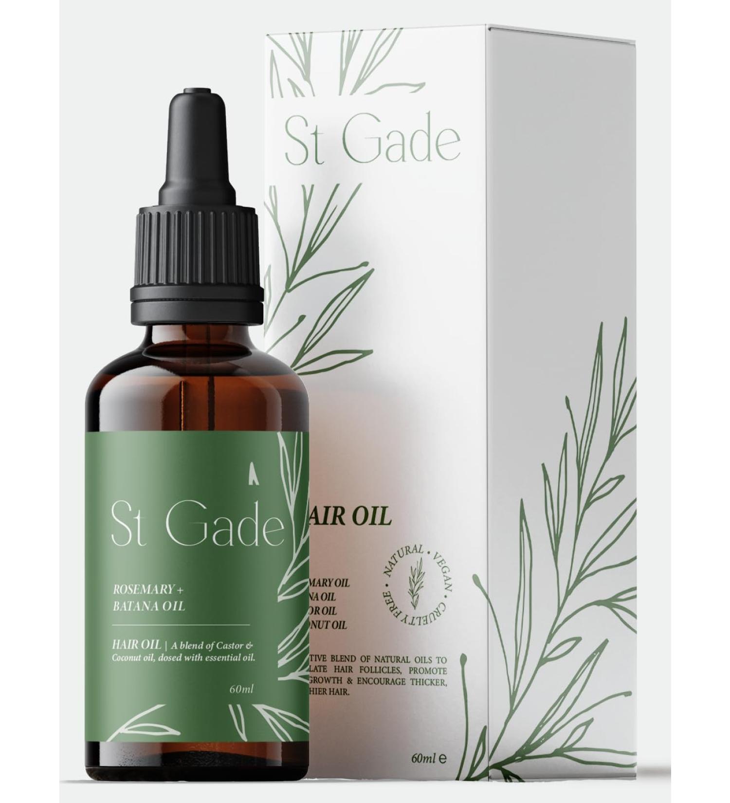 Hair Growth Oil with Batana Oil Castor Oil Rosemary Oil & Coconut Oil. Effective Thickening Conditioner Mask & Hair Loss Scalp Treatment Serum | For Men & Women - Buy Online on GoSupps.com