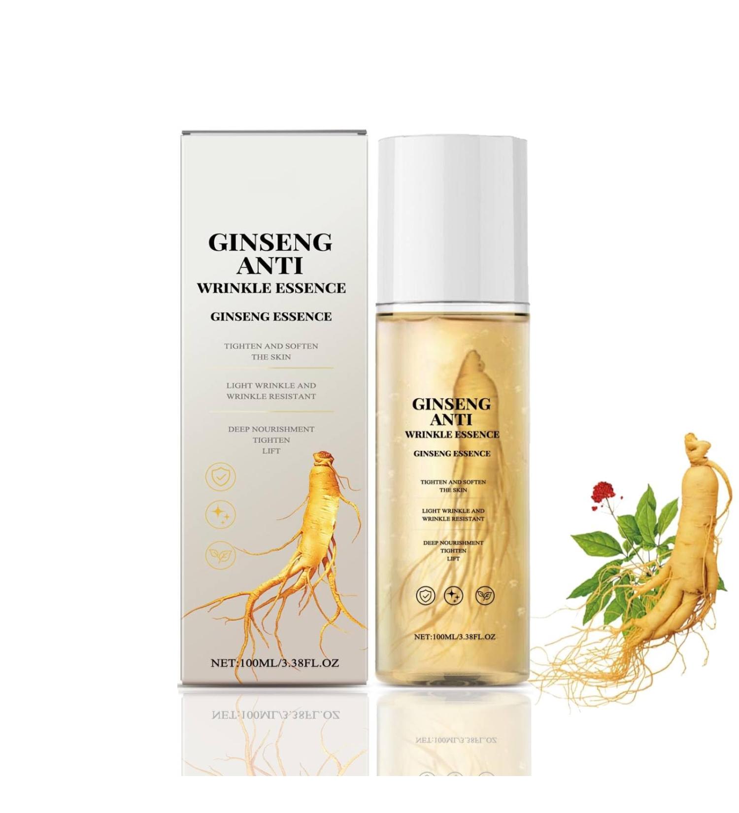 Ginseng Essencce Water S rum anti-rides au ginseng cor en essence blanchissante et limination des taches de rousseur essence anti- ge polypeptide de ginseng soin serum cor en visage (1pc) 100 ml (Lot de 1) - Buy Online on GoSupps.com