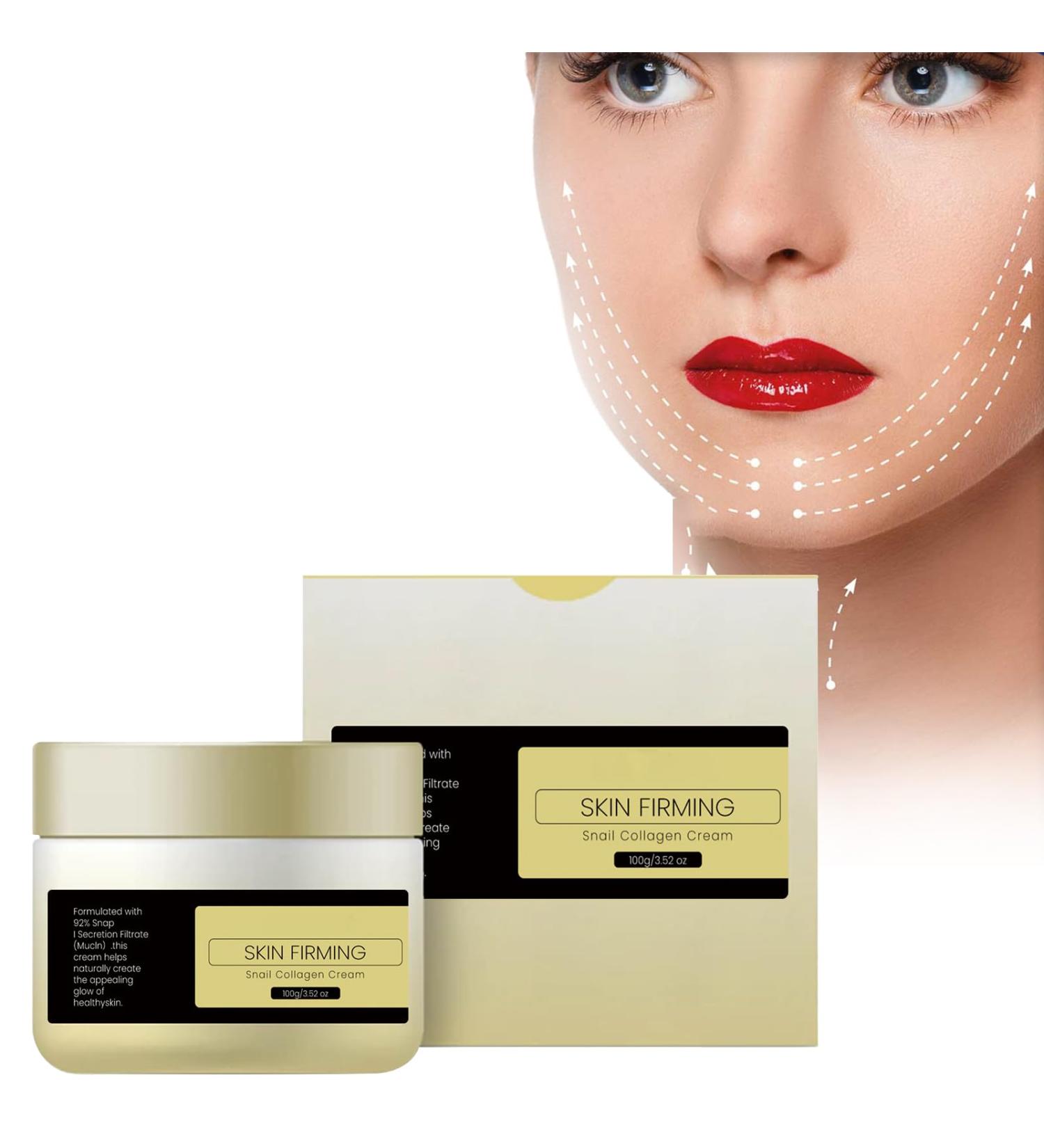 Snail Collagen Lifting & Firming Cream Snail Cream for Face Moisturizer Collagen Face Cream Anti Aging Moisturizer for Women Smooth Wrinkles & Fine Lines - Buy Online on GoSupps.com