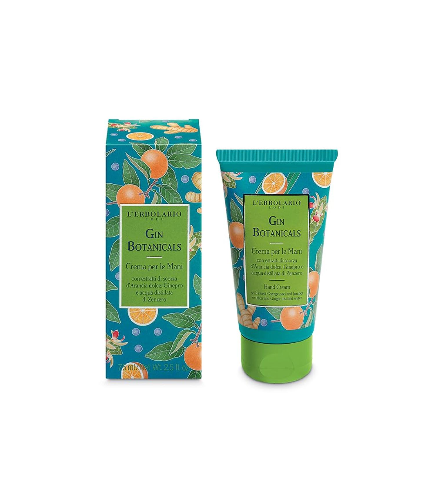 L'Erbolario L'Erbolario Gin Botanicals Hand Cream 75 ml - LIMITED EDITION - Citrus Aromatic Musk fragrance