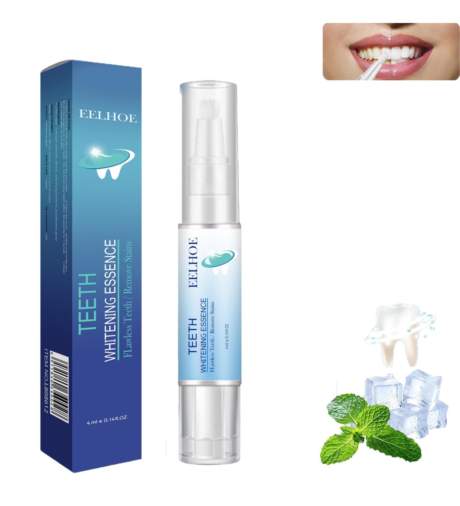 Tooth Whitening Set | Quick Results Tooth Elevator Pencil Gel & Gum Shield - 4 to 8 Colors | Effective Dental Care Product - Buy Online on GoSupps.com