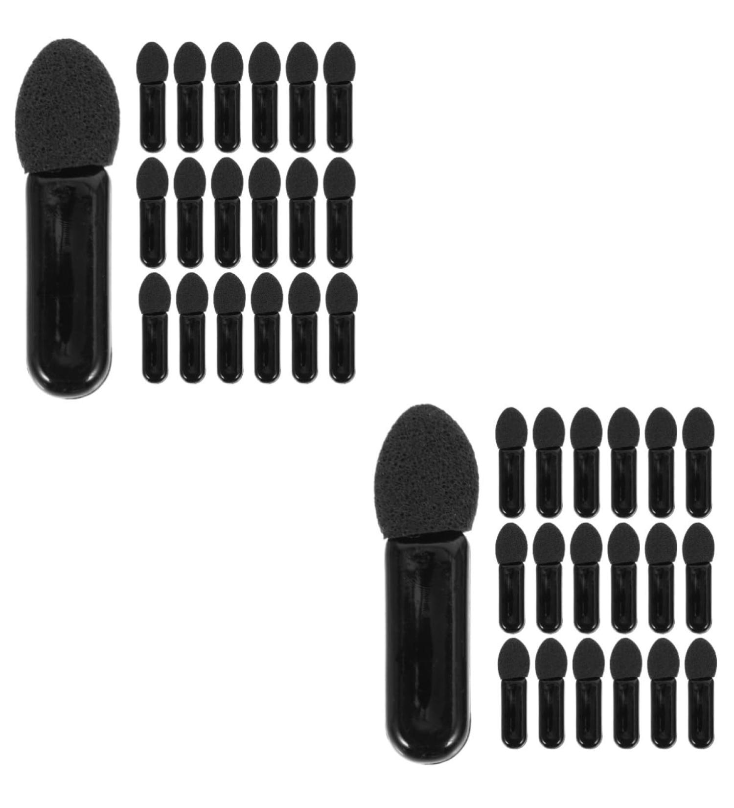 Beavorty 200 Pcs Mini Eyeshadow Swab Foam Eyeshadow Cosmetics Eyeshadw Brush Makeup Wand Plastic - Buy Online on GoSupps.com