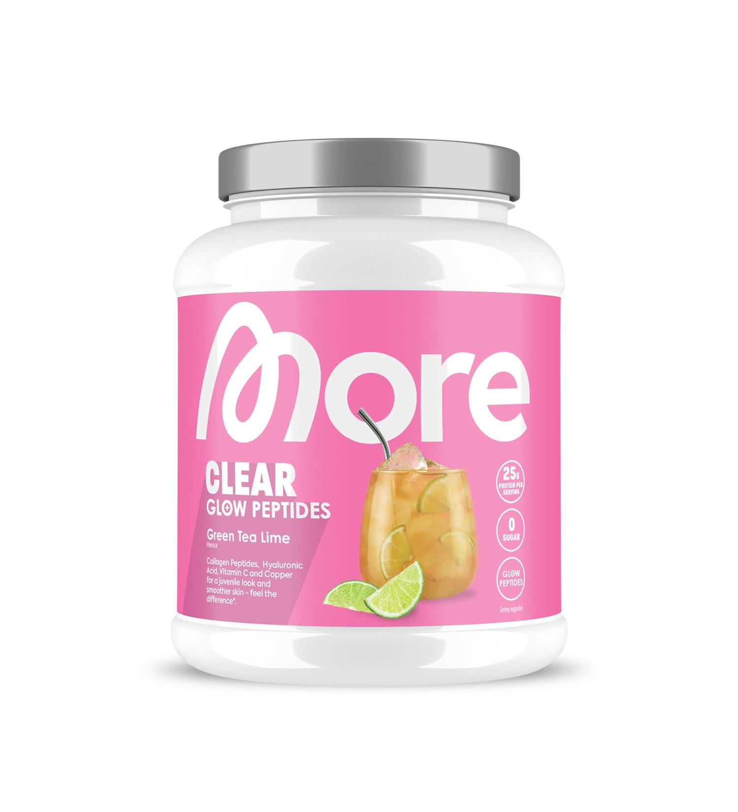 More Clear Glow Peptides - Watermelon 600g | Boosts Muscles Skin Joints & Ligaments | Premium Quality Made in Germany - Buy Online on GoSupps.com