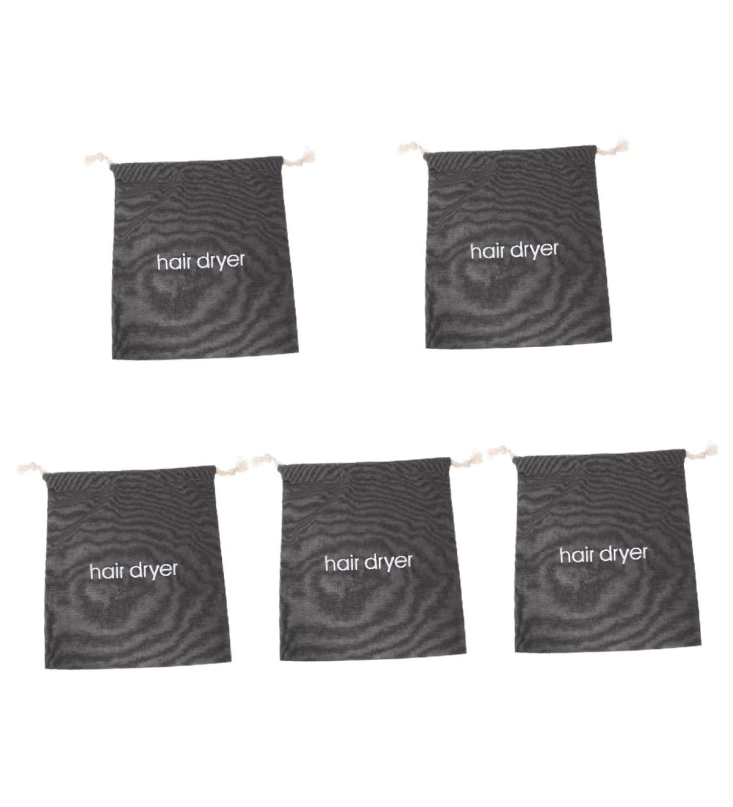 FOMIYES 5 Pcs Hair Dryer Storage Bag Duffle Bag for Travel Makeup Bag Packaging Bag Make up Drawstring Bag - Buy Online on GoSupps.com