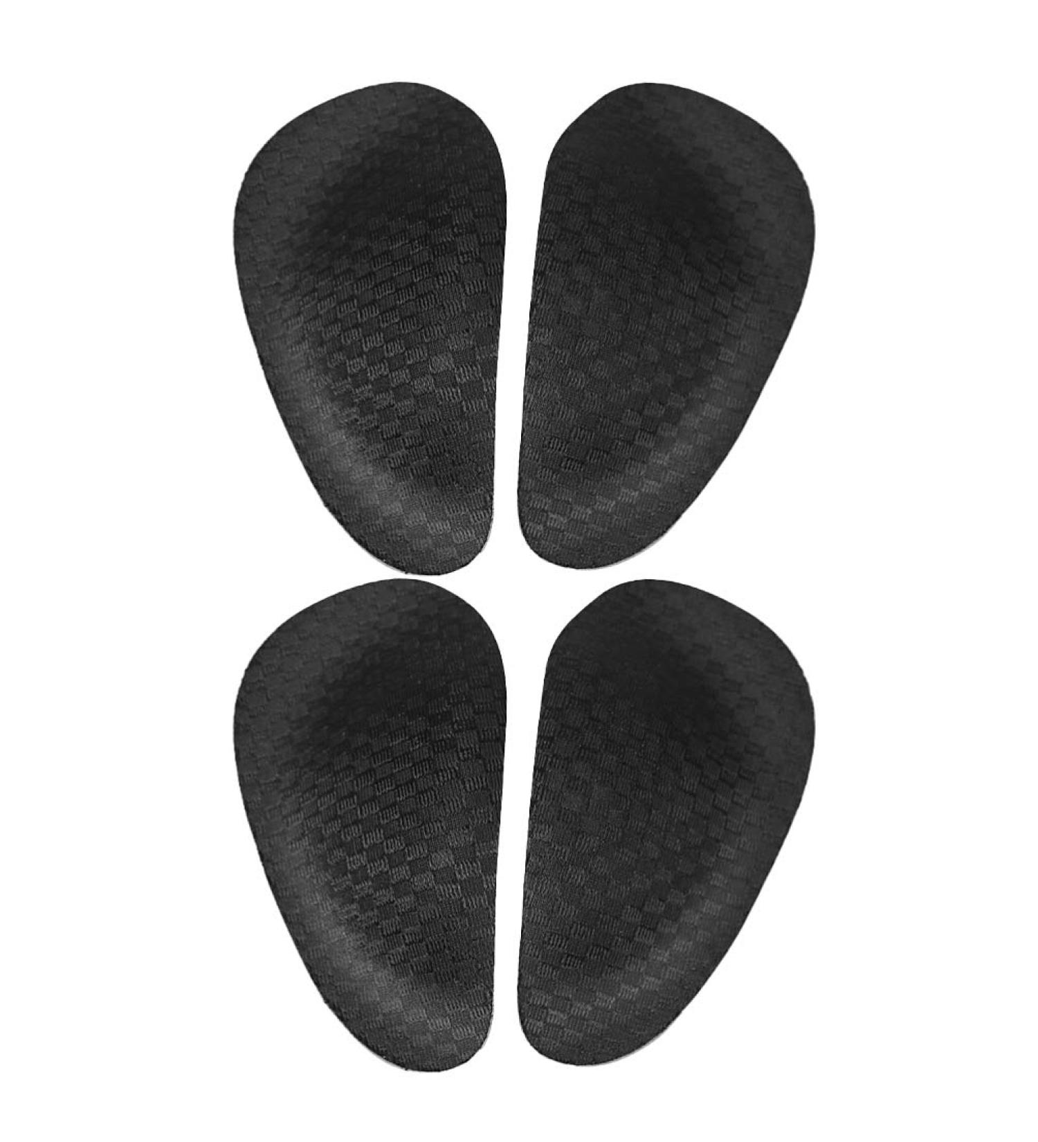 Exceart Foot Vault Support Pads - 2 Pairs Shoe Inserts for Flat Feet & Plantar Fasciitis Relief - Black - Buy Online on GoSupps.com