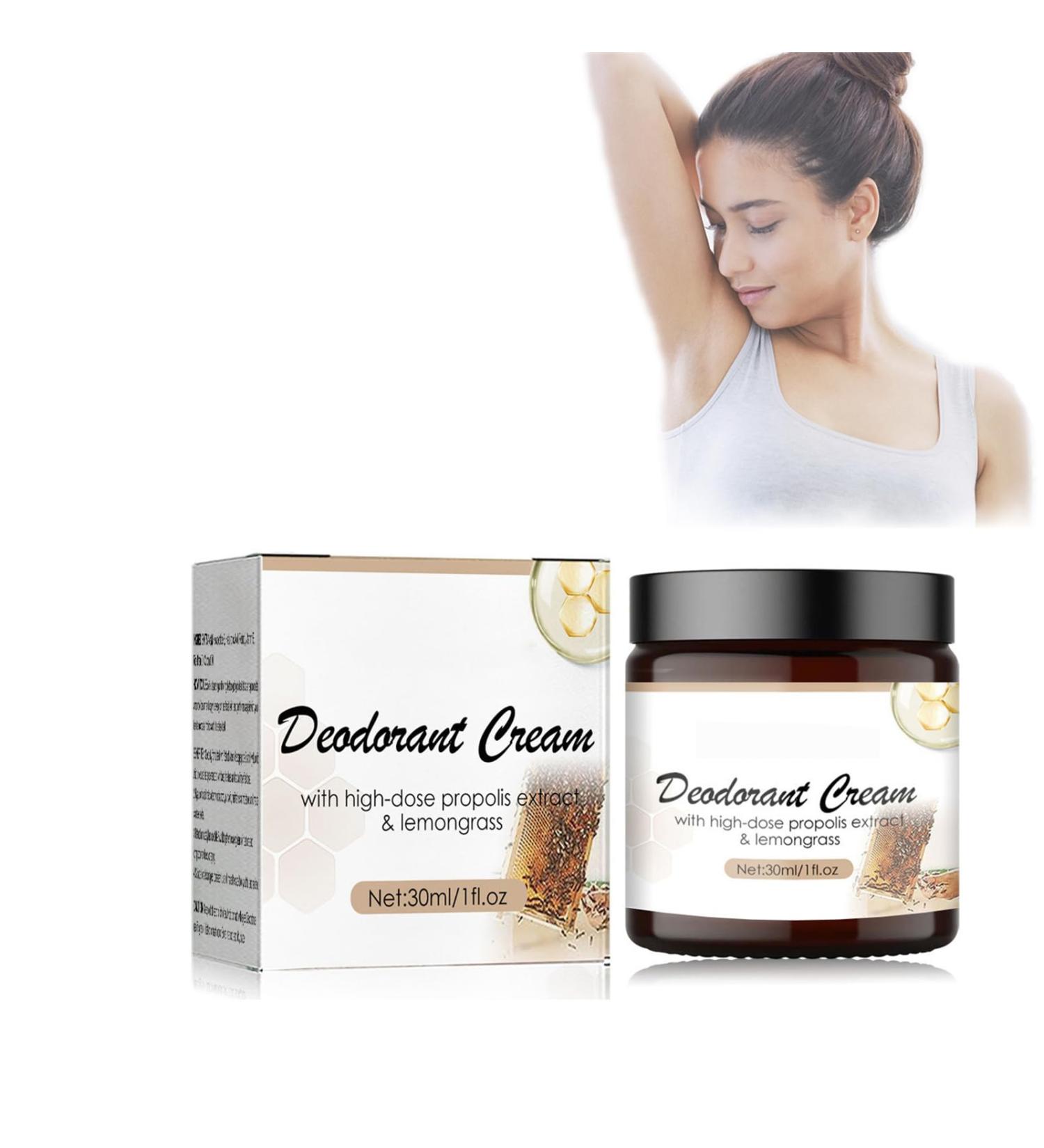 Mikabila (06)30ml Anti-Perspirant & Deodorant Cream Natural Vegan Deodorant Cream Deodorant Cream for Women Antiperspirant Protection Underarm Deodorant Cream Aluminium Free Natural Ingredients - Buy Online on GoSupps.com