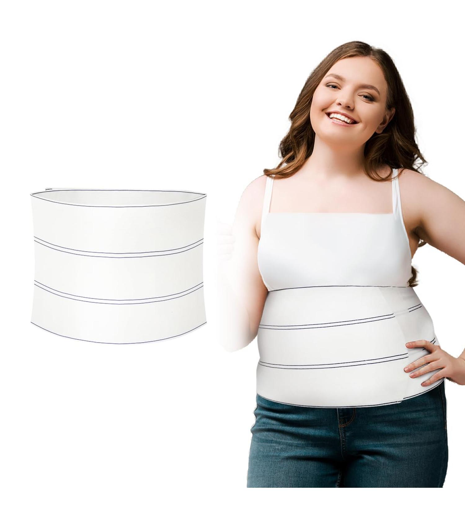 9-Inch Abdominal Binder for Women | Hysterectomy & Postpartum Recovery | Adjustable Belly Band & Hernia Belt (30 -45 ) | 3 Panel Support - Buy Online on GoSupps.com