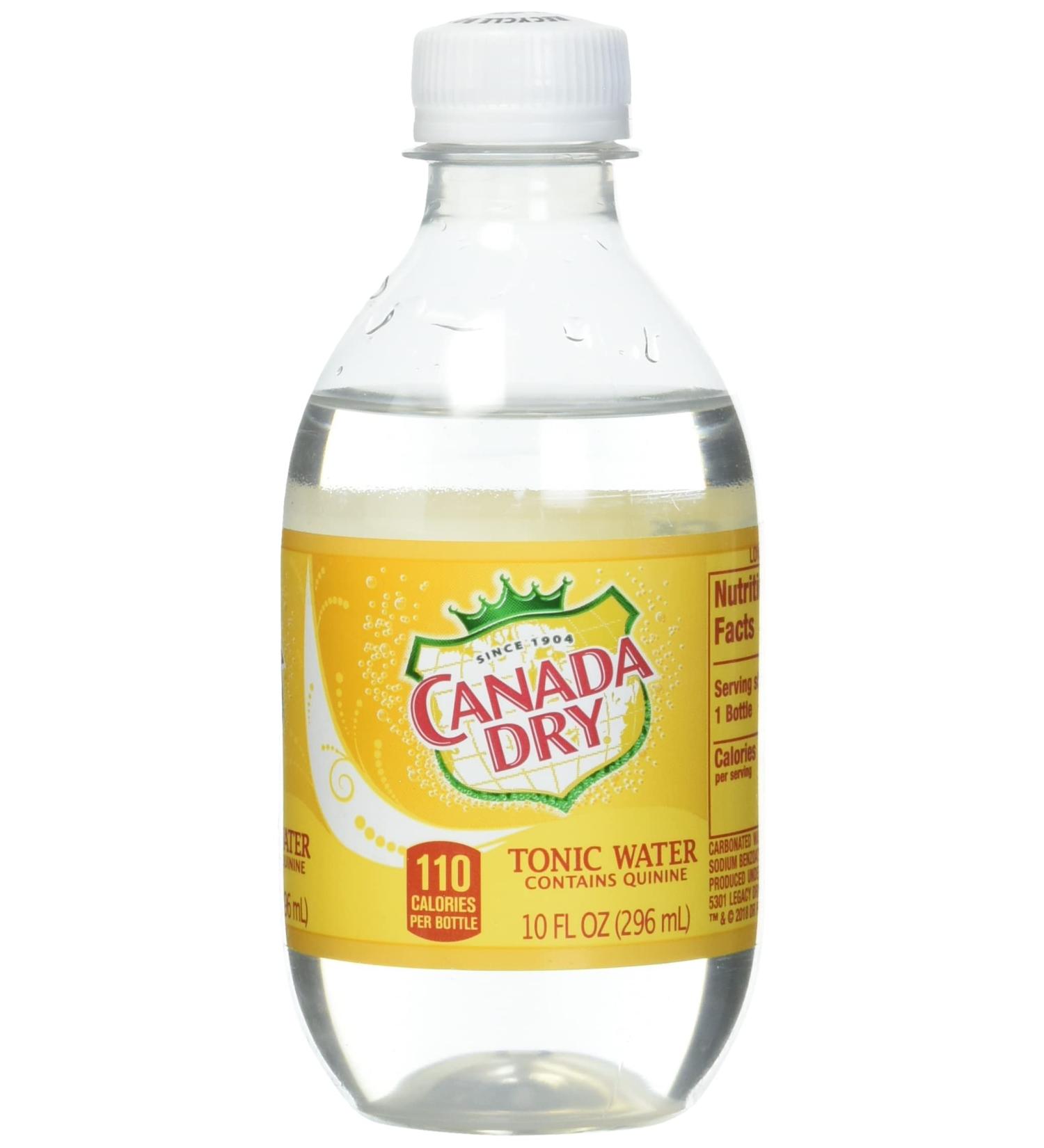 Canada Dry Tonic Water 10 Fl Oz (Pack of 6) - Refreshing Drink Mixer Bundle - Buy Online on GoSupps.com