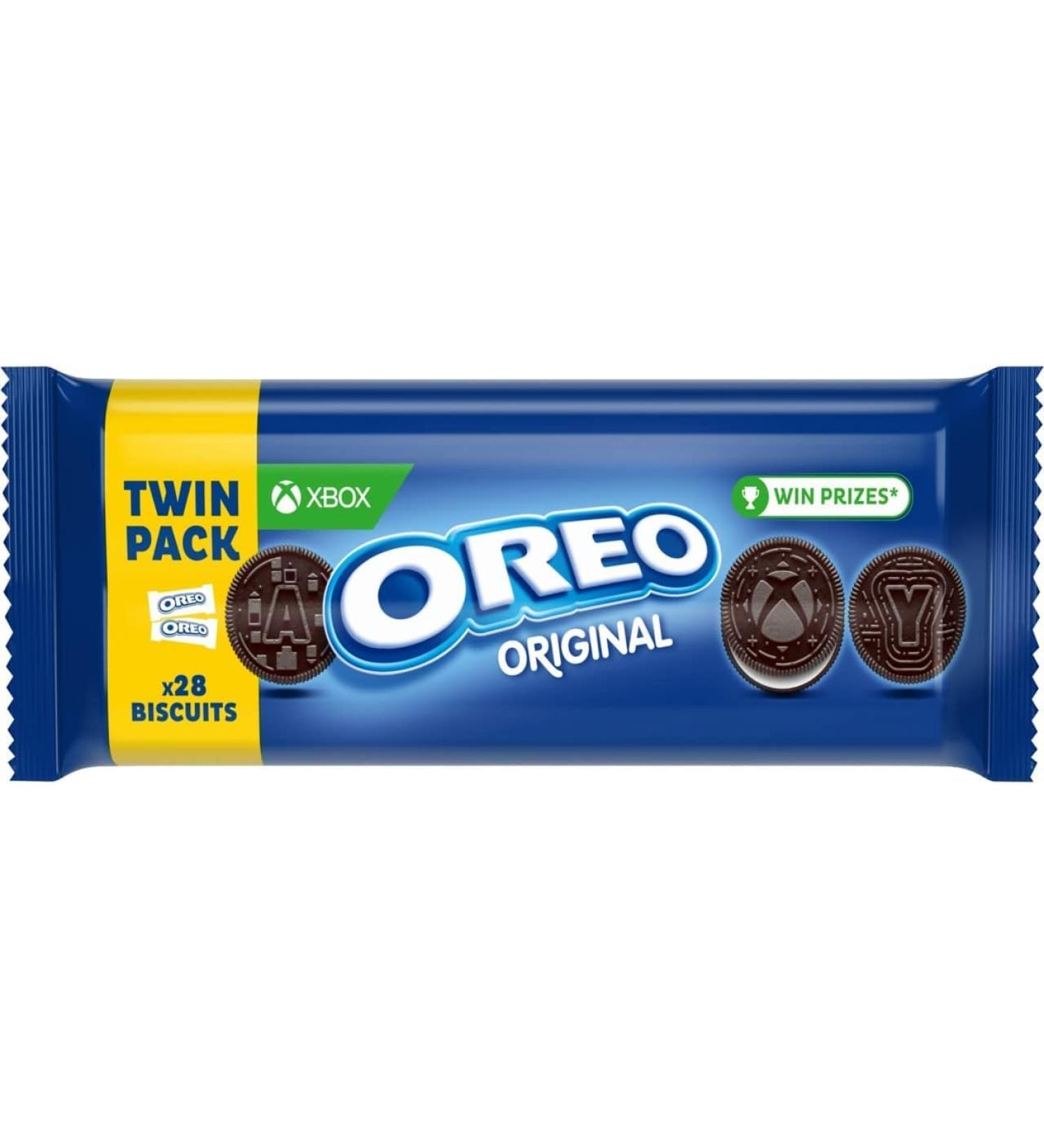 OREO Original Vanilla Sandwich Biscuits Twin Pack 2 x 154g | Pack of 3 x Twin Pack | Kids & Adults Favourite| Deal Pack | Sandwich Cookie of Two Cocoa Biscuits With Sweet Fondant Filling | Sold by EPL - Buy Online on GoSupps.com