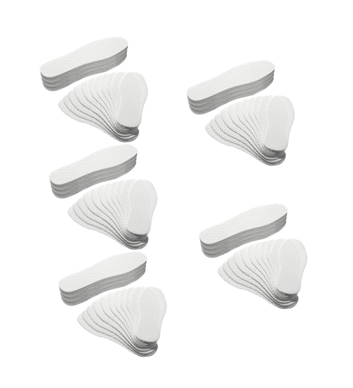 NOLITOY 100 Pairs Thin Insoles - Comfortable Summer Shoe Inserts Non-Slip Sweat-Absorbing Relief Shoe Pads for All-Day Comfort - Buy Online on GoSupps.com