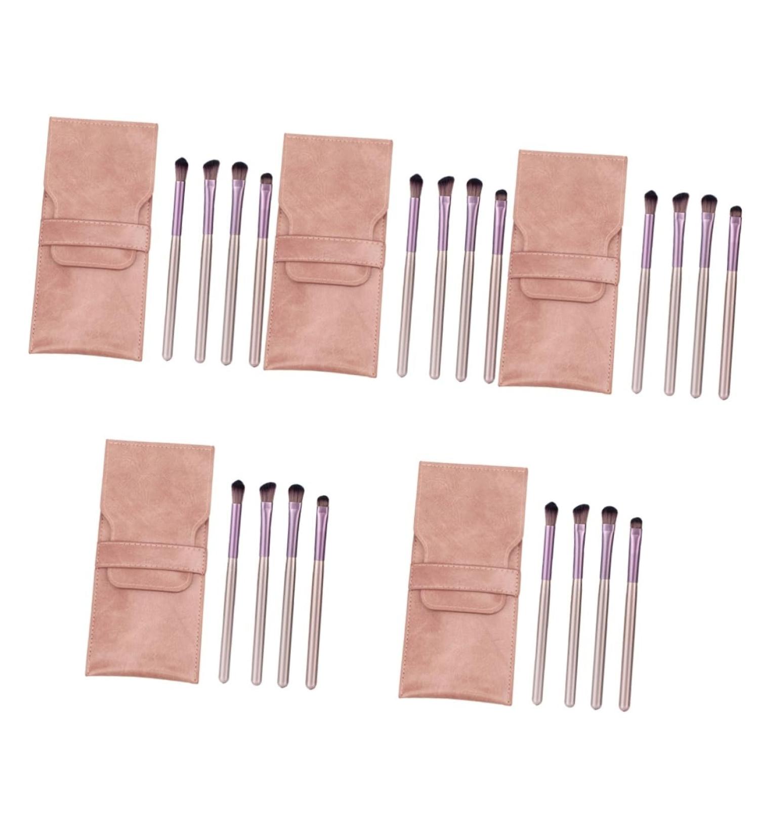 FRCOLOR 5 Sets Eye Shadow Brush Set Professional Makeup Makeup Professional Different Brush Shapes Portable Makeup Eyeshadow Makeup Supplies Girls Suit - Buy Online on GoSupps.com