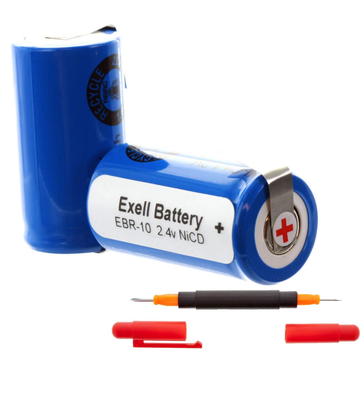 Buy Exell 2.4V Razor Battery for Remington 5BF1 XLR 3000 & More - International Shipping Available - Buy Online on GoSupps.com