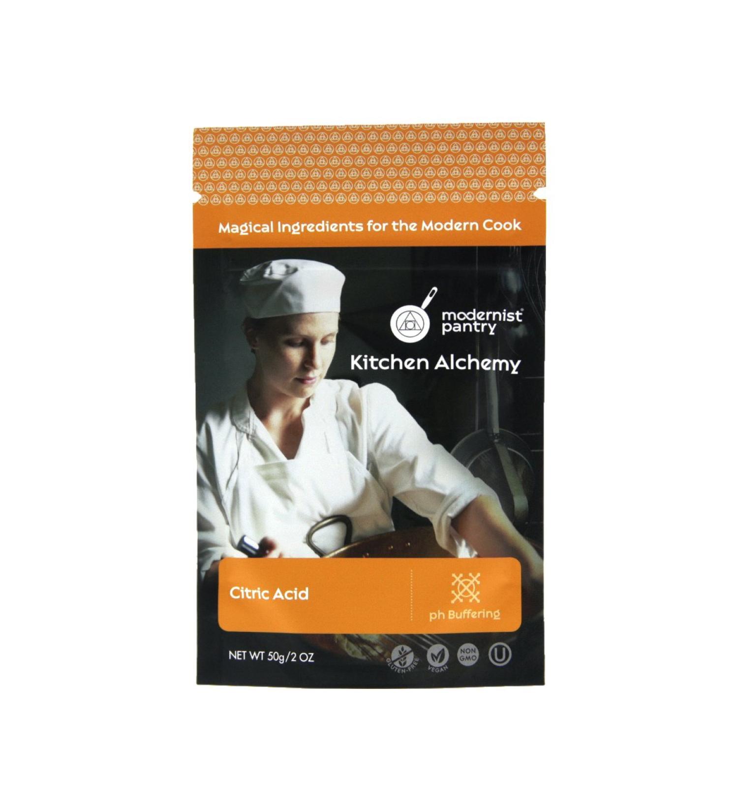 Pure Citric Acid Non-GMO Gluten-Free Vegan OU Kosher Certified - 50g/2oz - Buy Online on GoSupps.com