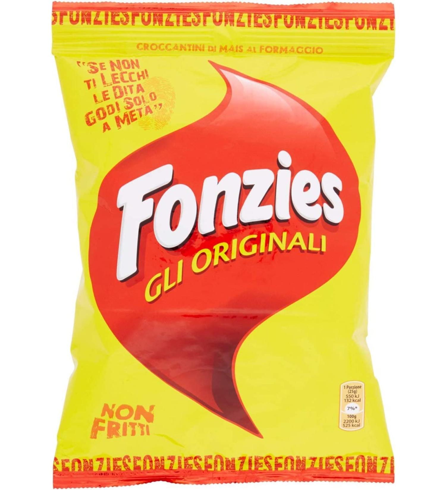 Set 24 FONZIES Chips Original Gr100 117439 Snack Et Snacks Sal  - Buy Online on GoSupps.com