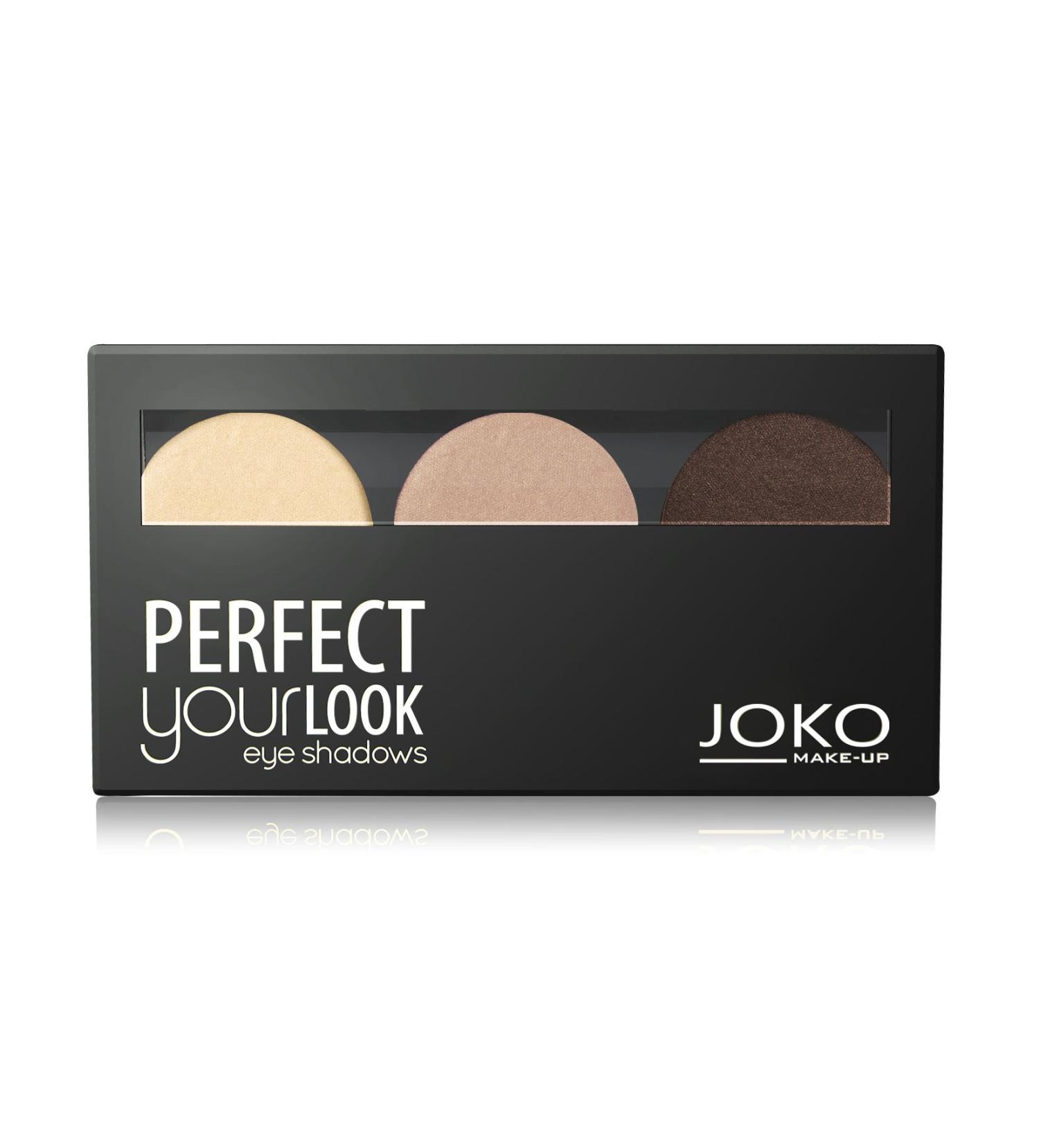 Eyeshadow Palette Trio - 300 Nude/Beige/Brown - Joko