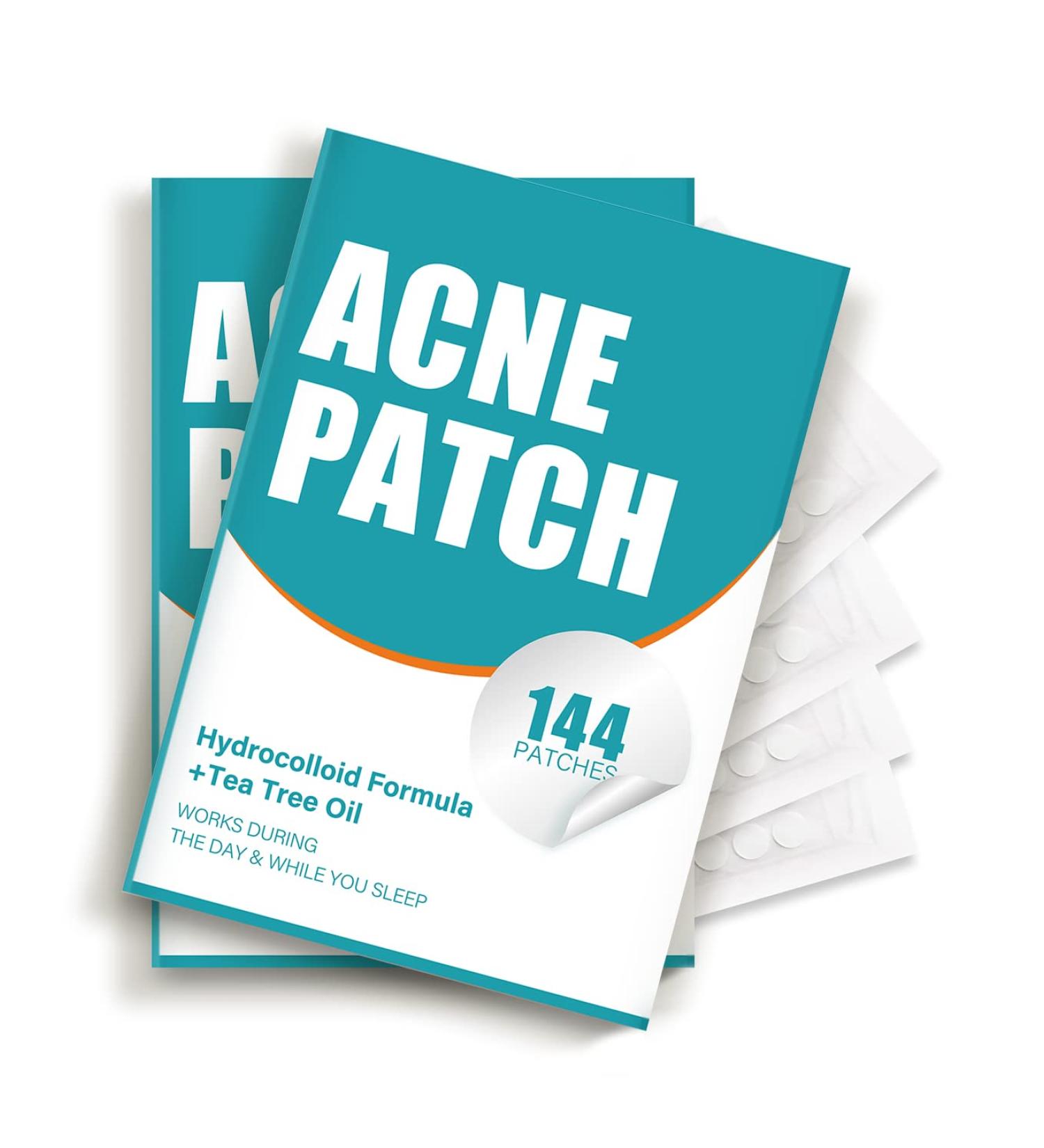 HeroLabs Acne Pimple Patch with Tea Tree Oil - 144 Count - Vegan & Cruelty Free - Buy Online on GoSupps.com